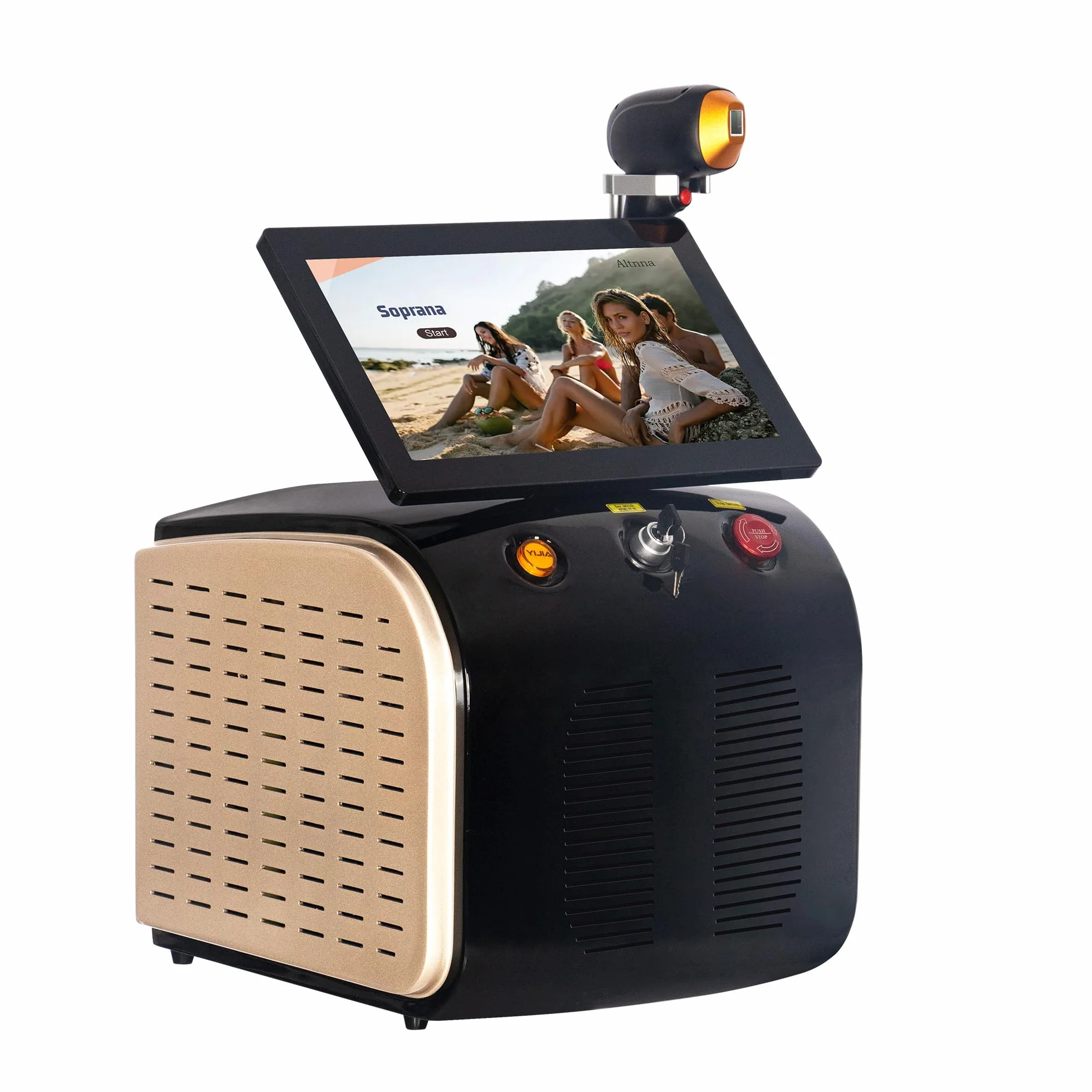 Máquina de Depilación Láser Diodo 808 nm 4000W 3 Longitudes de Onda Sistema de Enfriamiento