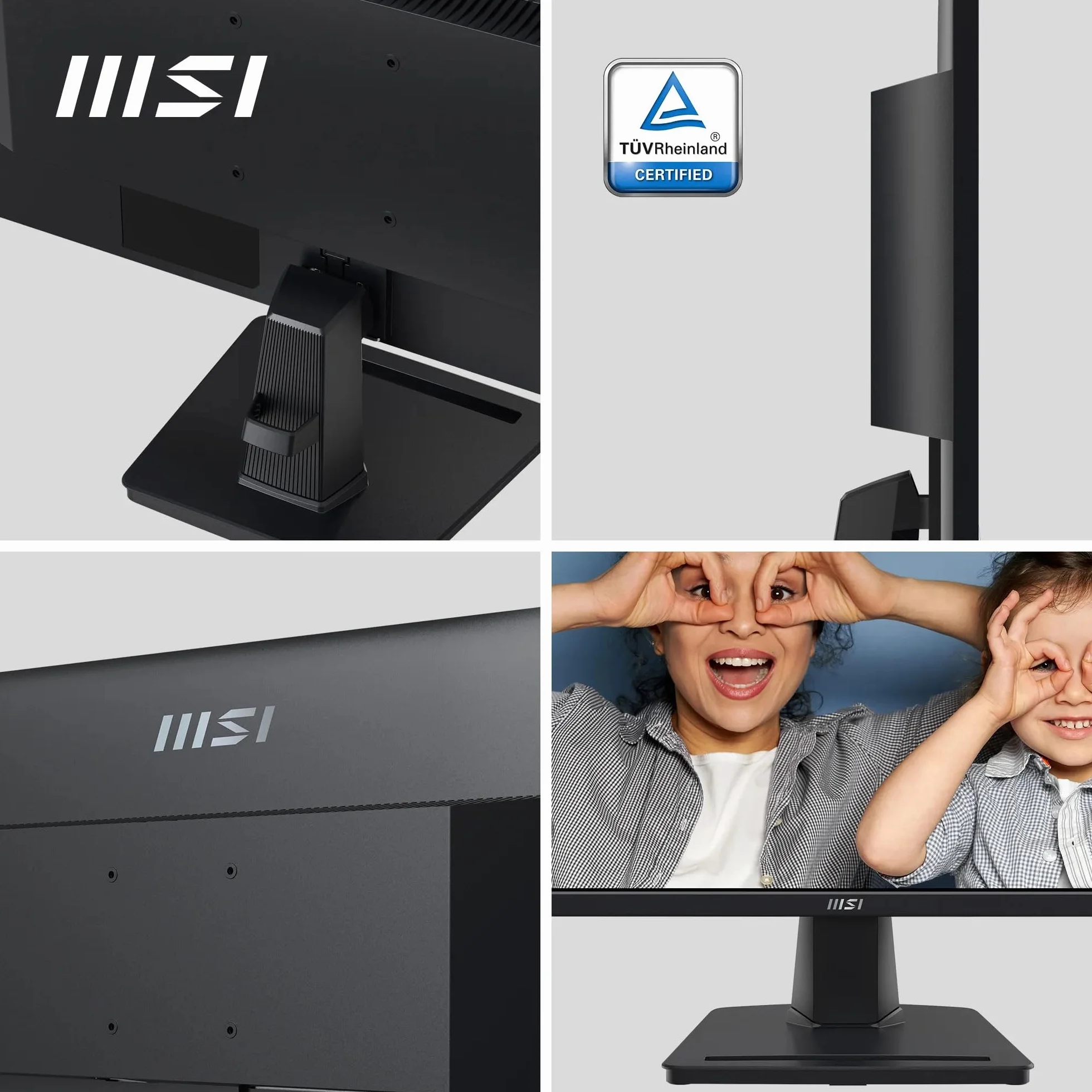 MSI Pro MP275 Monitor 27" 100 Hz FHD IPS HDR Ready TÜV Altavoces Integrados Antiflicker