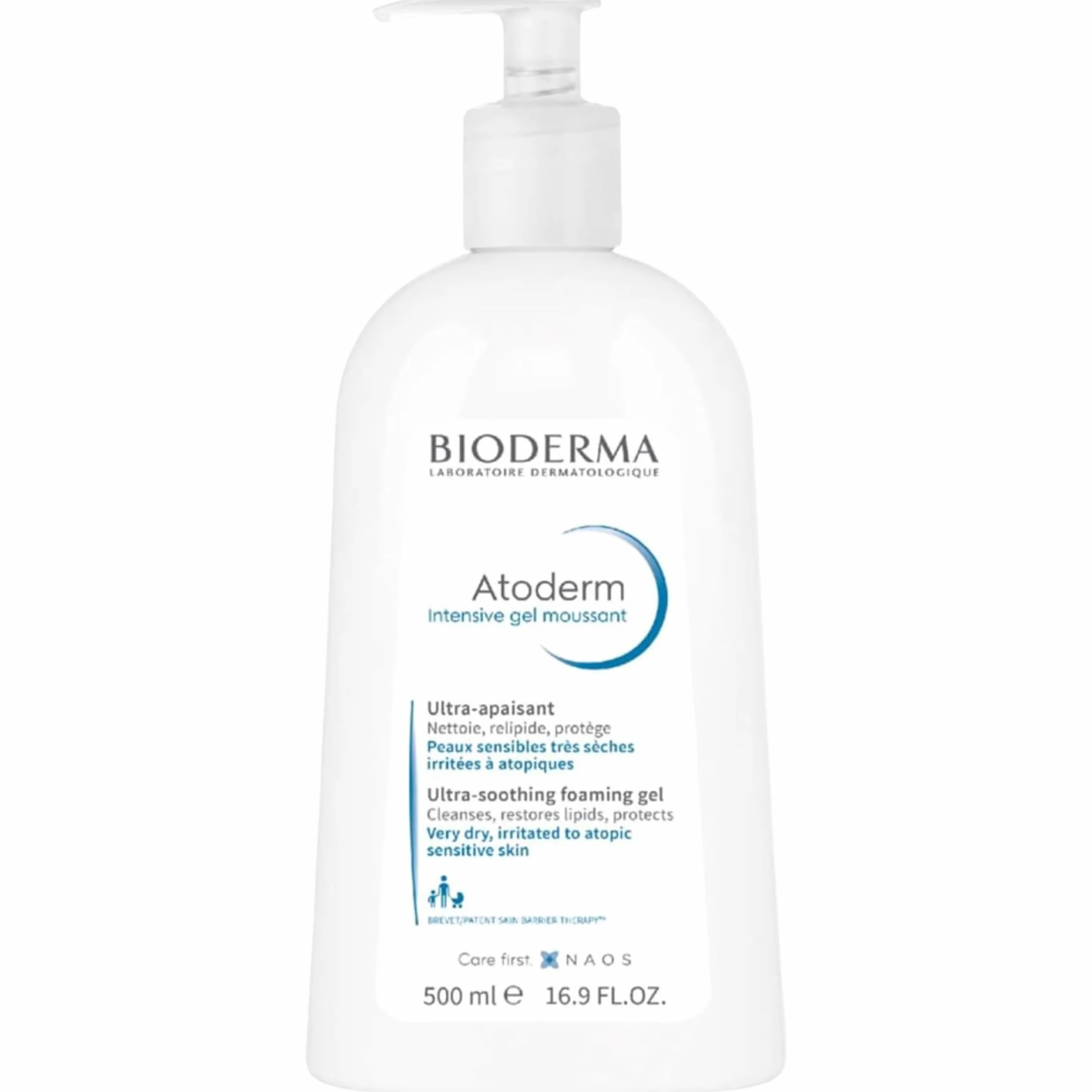 Atoderm espuma intensiva 2x500ML alivia picor protege sequedad