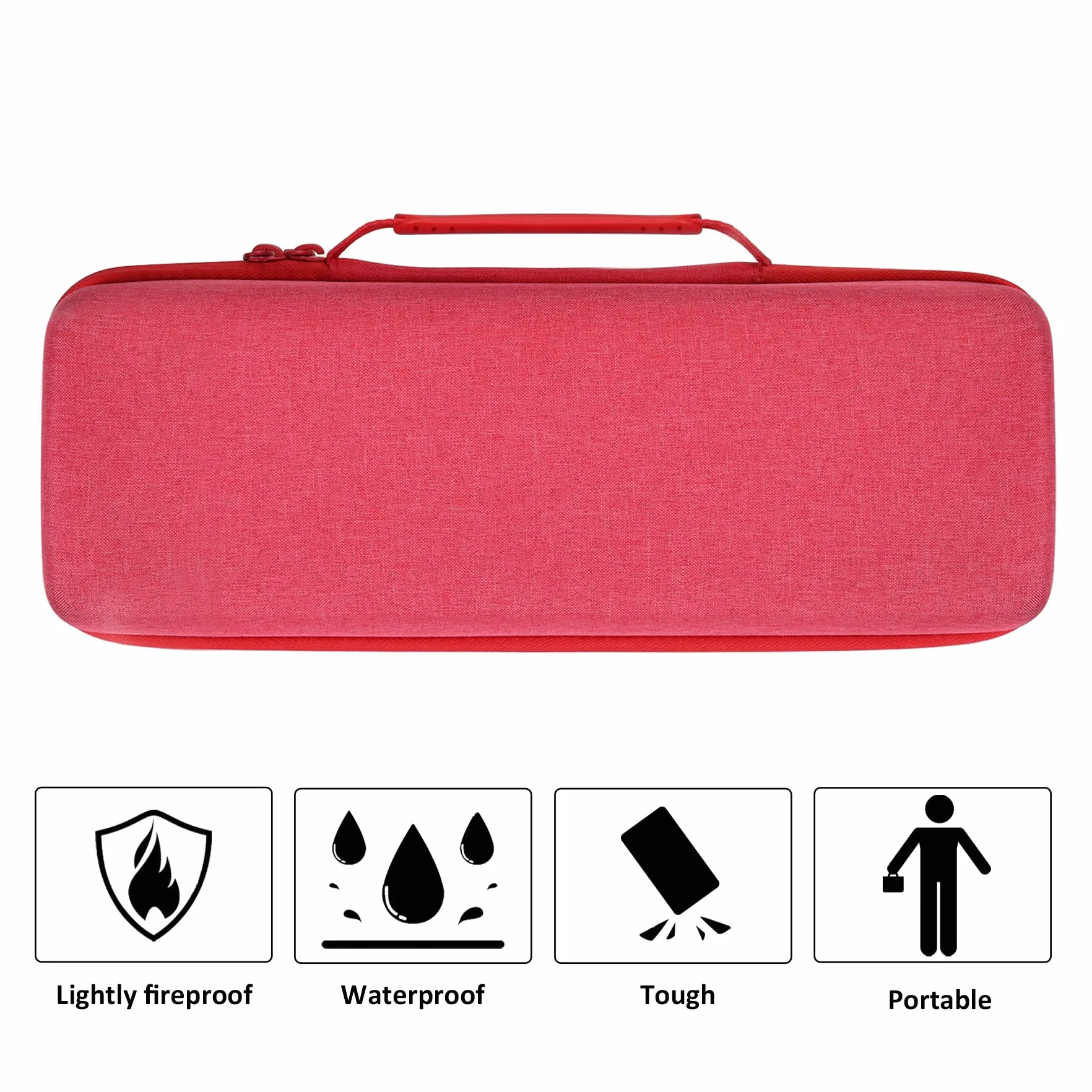 co2CREA Duro Viajar Caja Estuche Funda para Plancha de Pelo Dyson Corrale