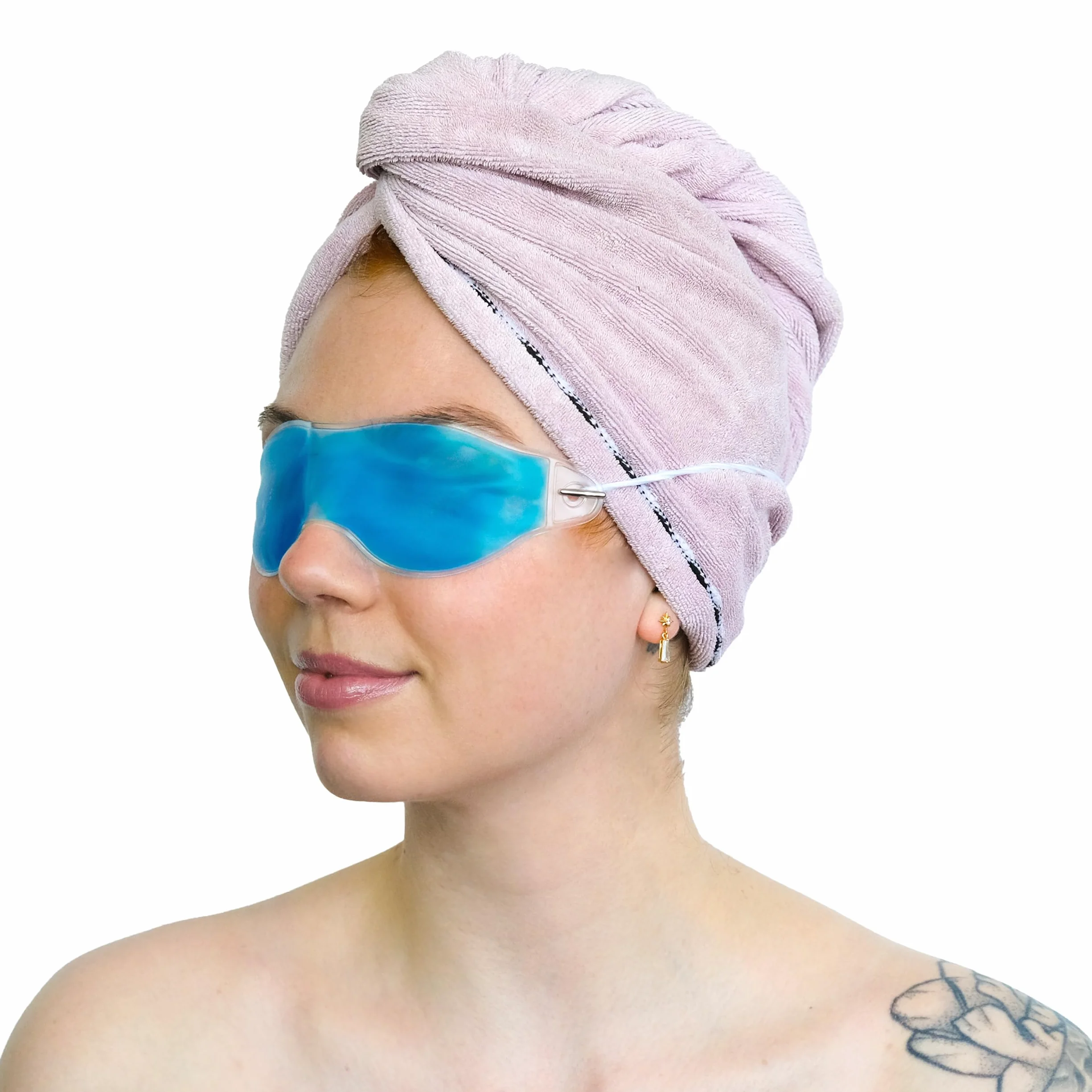 TRIXES Máscara de Gel Fría-Caliente para Ojos Alivio Tensión