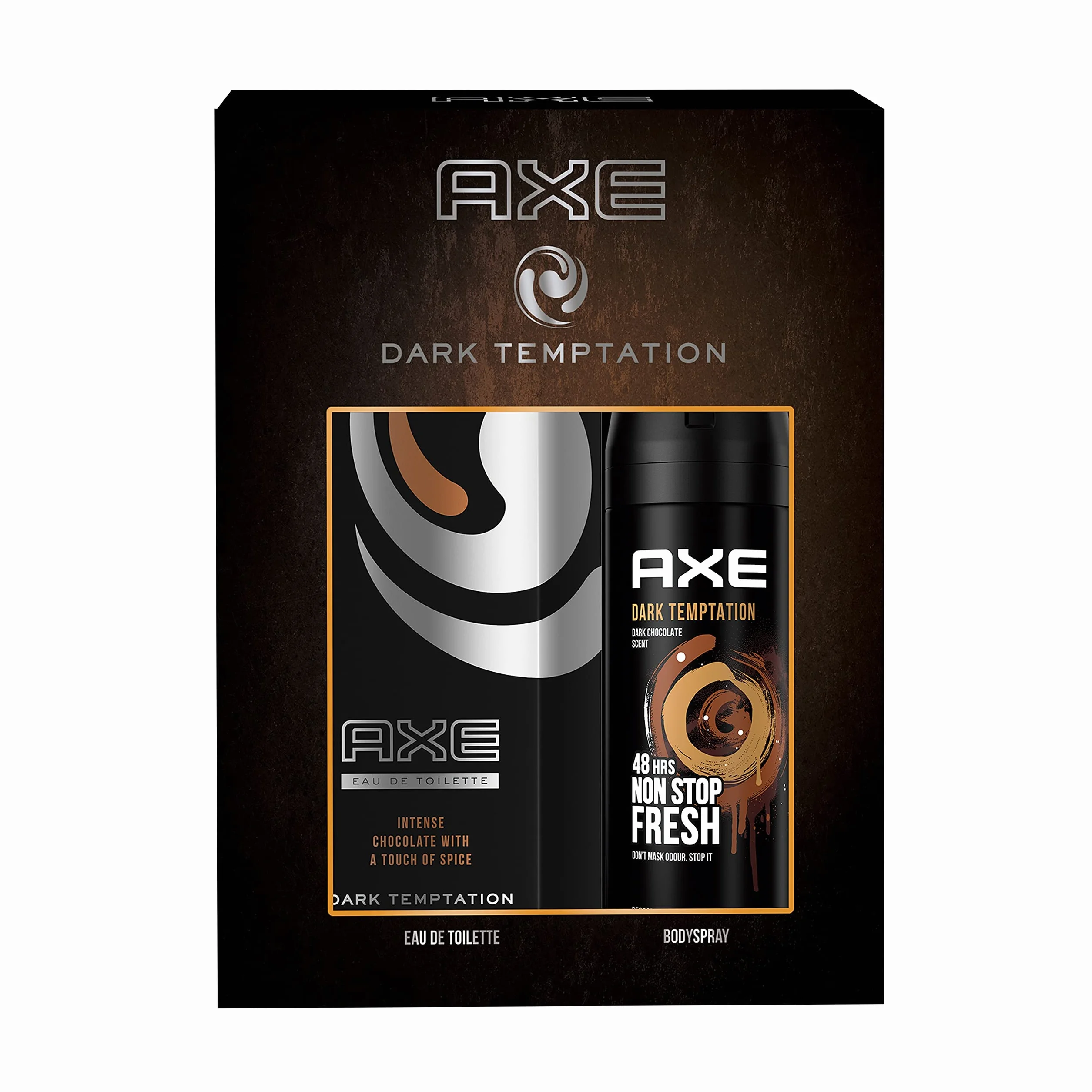 AXE Dark Temptation Neceser Hombre Desodorante Body Spray 150ml + Eau de Toilette 50ml