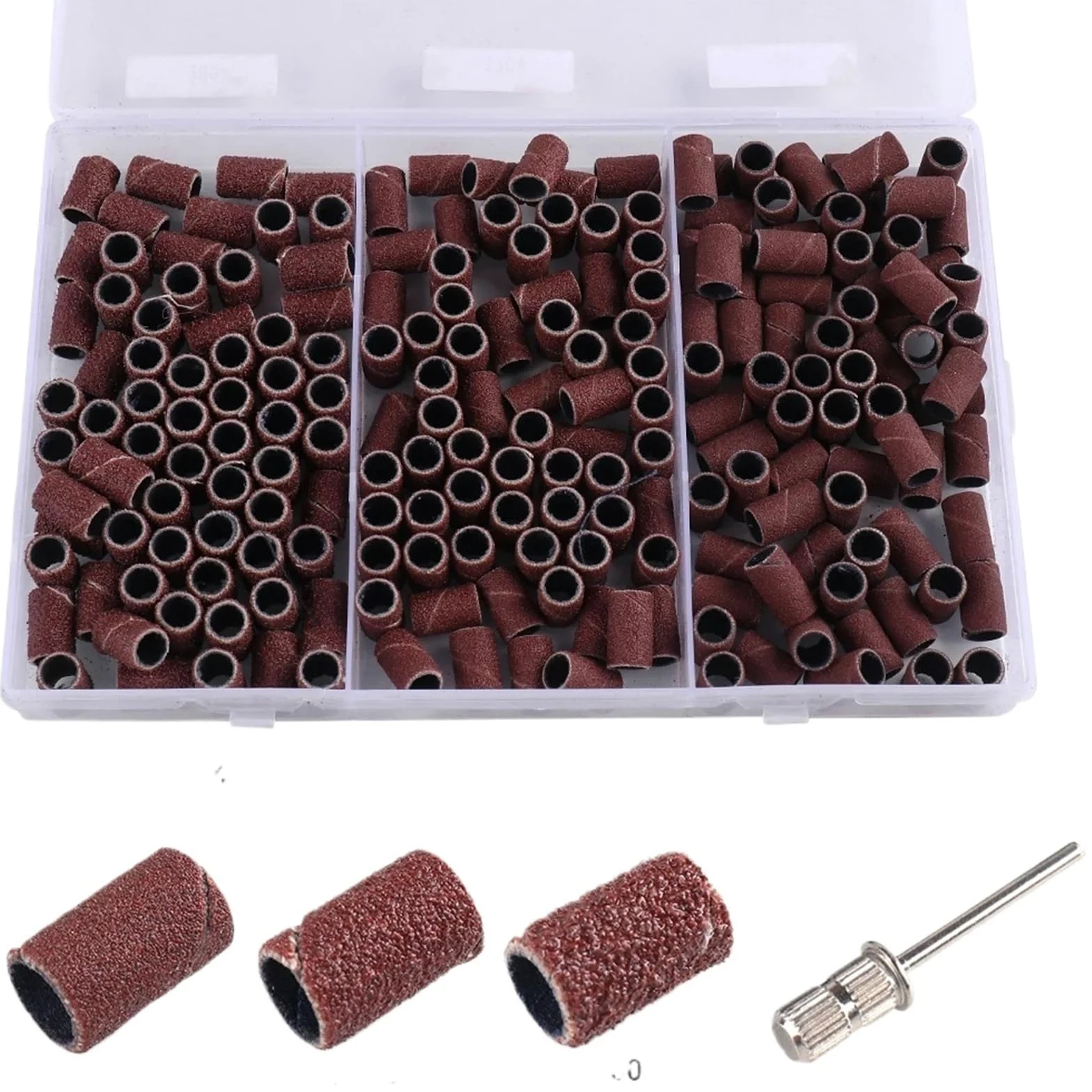 Fresas Torno Para UñAs 210 Uds for máquina eléctrica de manicura, taladro uñas, limas, herramienta pedicura para Manicura