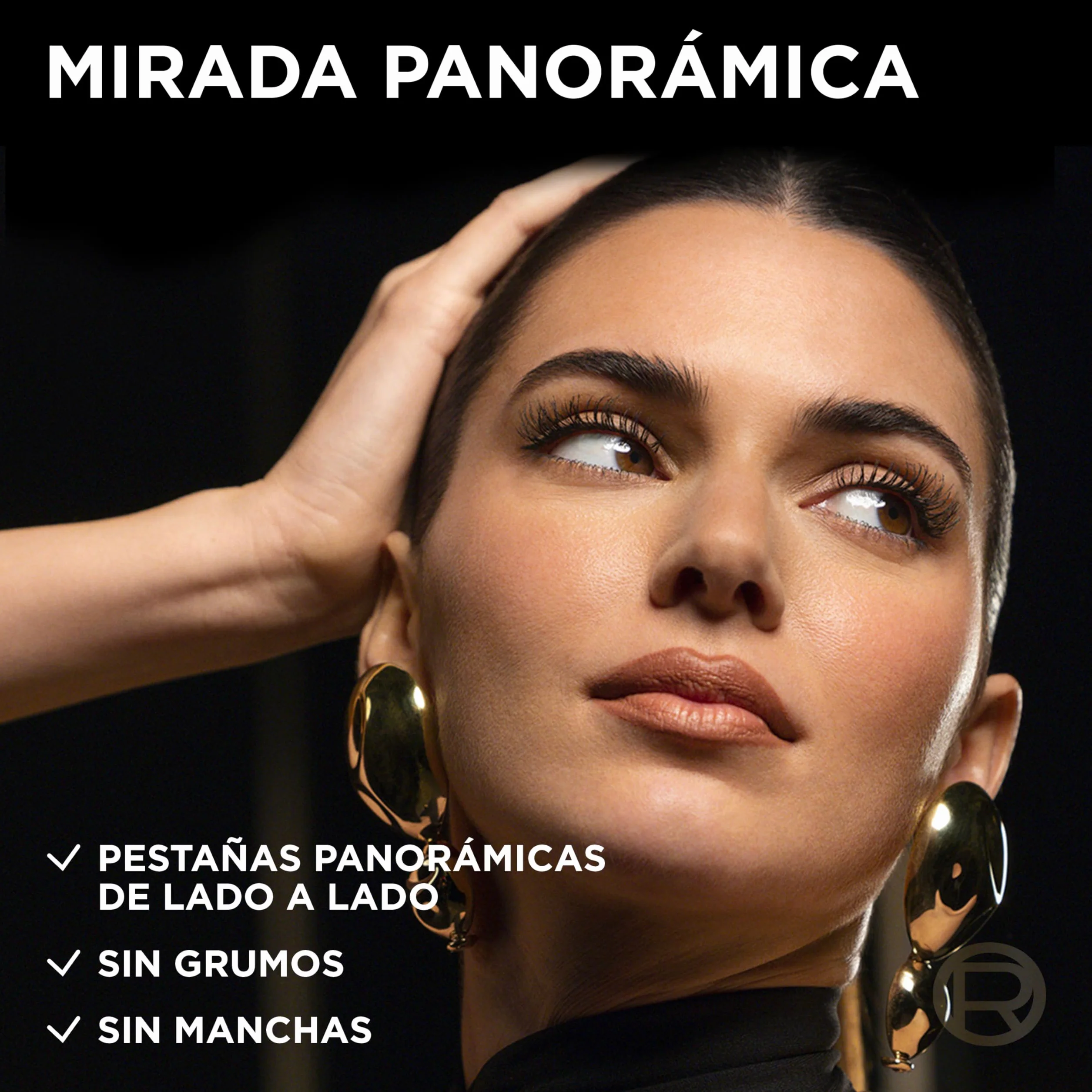 L'Oréal Paris Máscara de pestañas Panorama, Negro, Volumen Panorámico