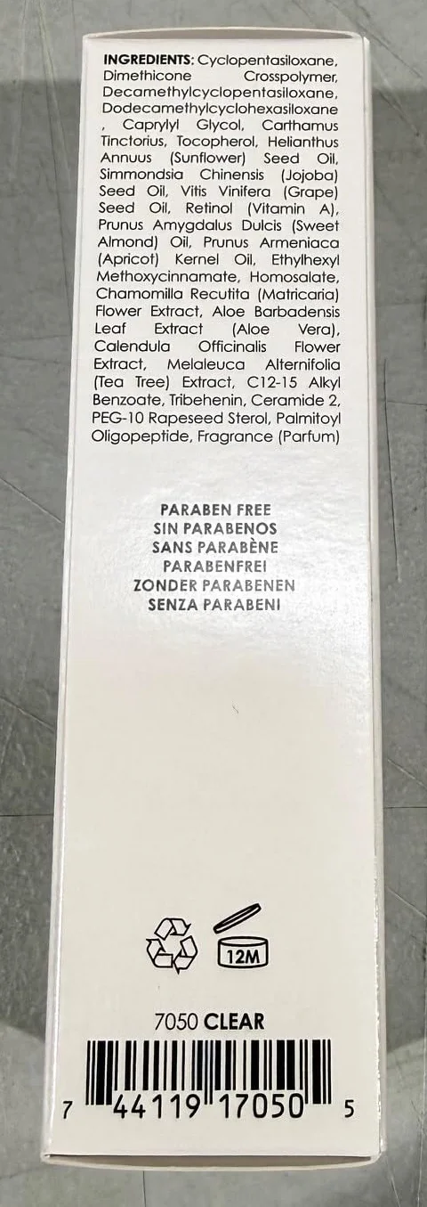 Bodyography Foundation Primer (Clear): Primer de maquillaje de salón antienvejecimiento con vitamina E, A, jojoba, aceite de semilla de uva, 1 oz