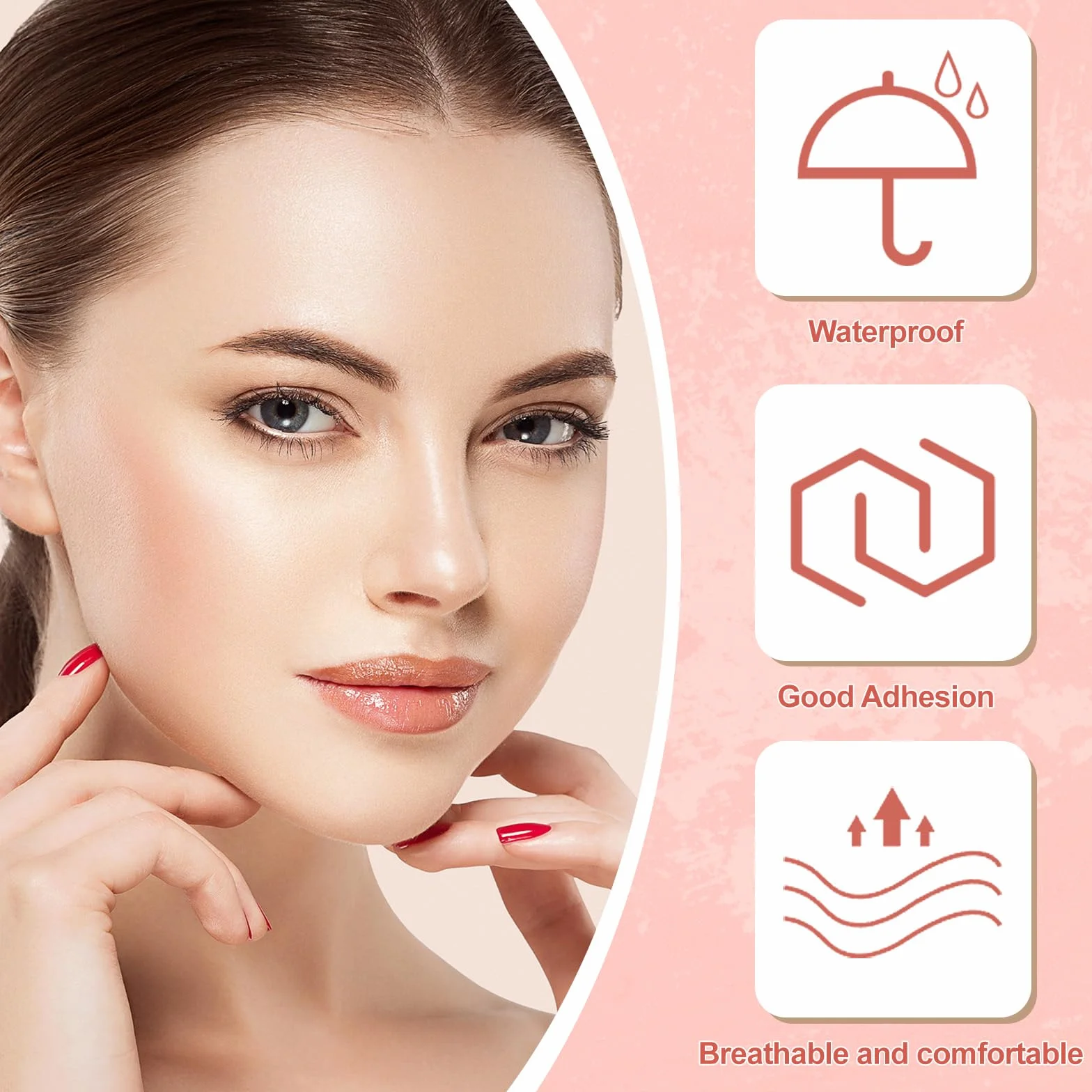 Remedio Cinta para Párpados Caídos Eyelid Lift Pegatinas L XL XXL