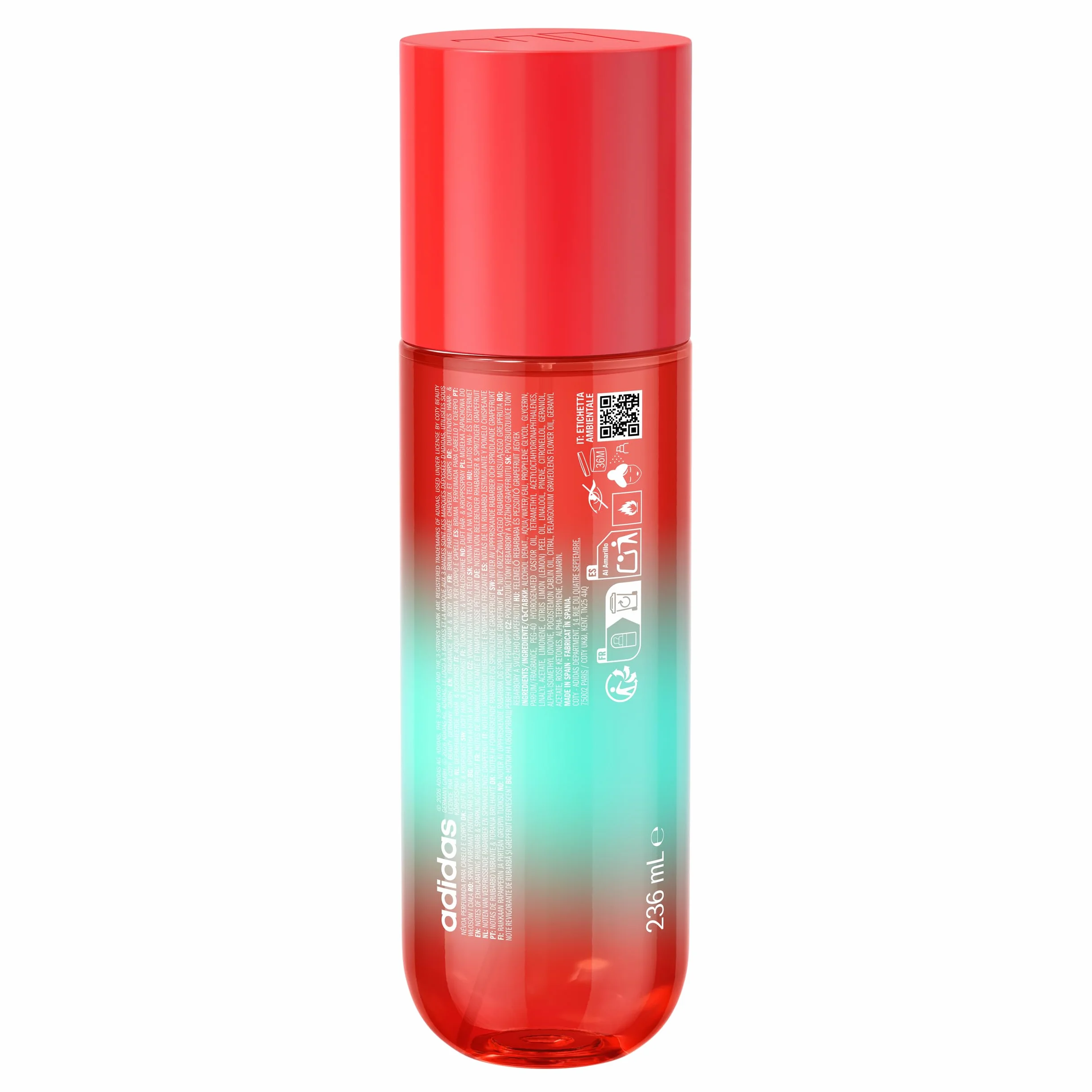Adidas Vibes Bruma Corporal y Capilar 236ml
