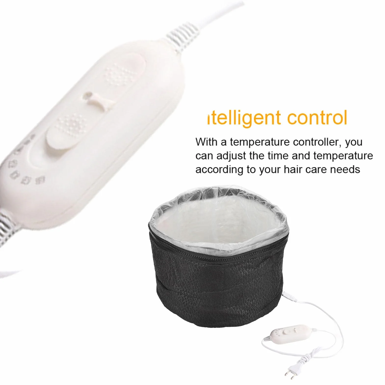 Cascos calefactores para el cabello 220 V 3 modos temperatura vapor