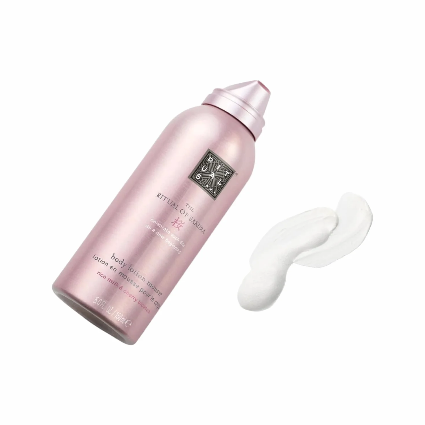 Rituals The Ritual of Sakura Body Lotion Mousse, leche de arroz y extracto de flor de cerezo