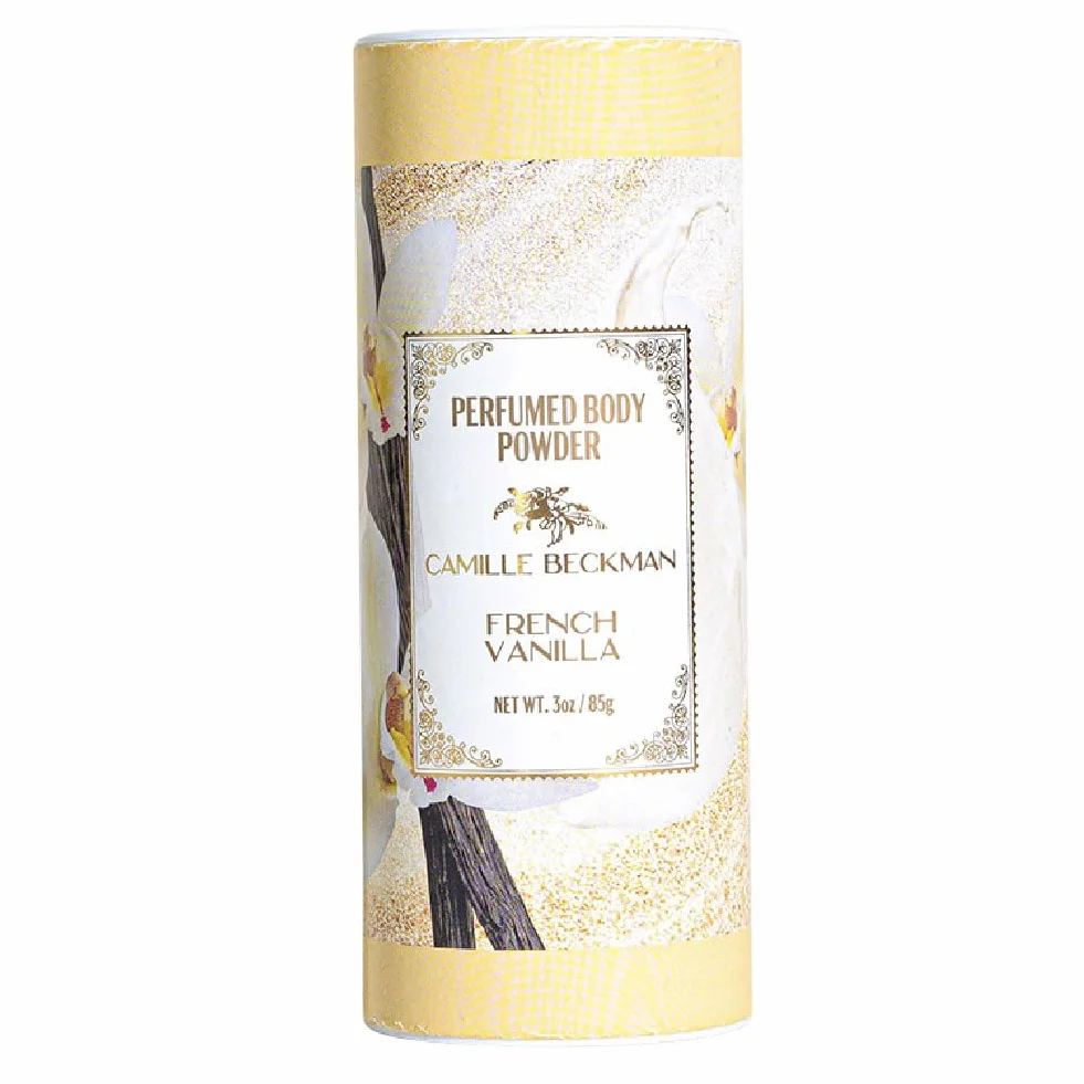 Camille Beckman Perfumed Body Powder French Vanilla 3 Ounce