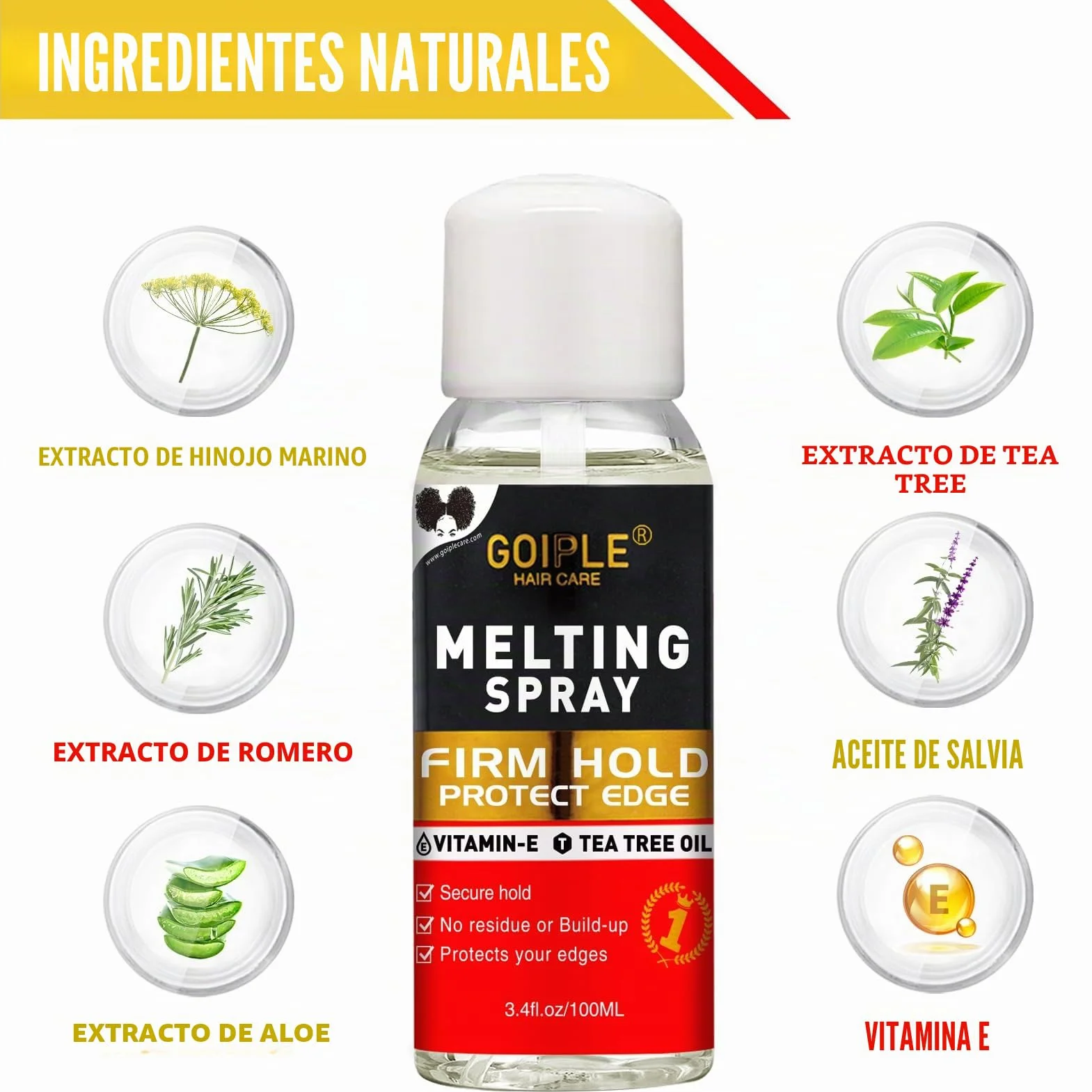 Spray de fusión de encaje sin pegamento para pelucas adhesivo kit de protección