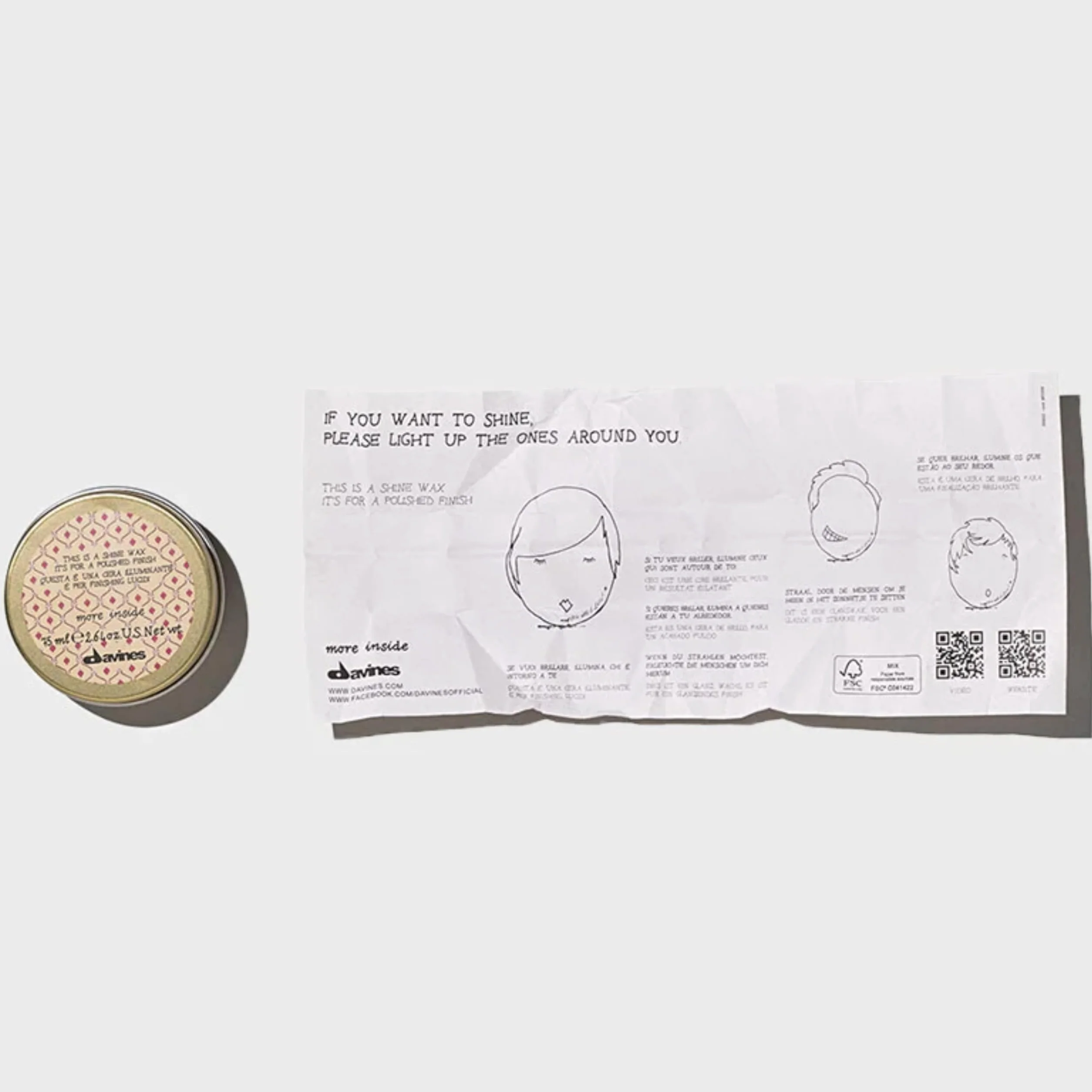 Davines More inside Shine wax 75ml (13509)