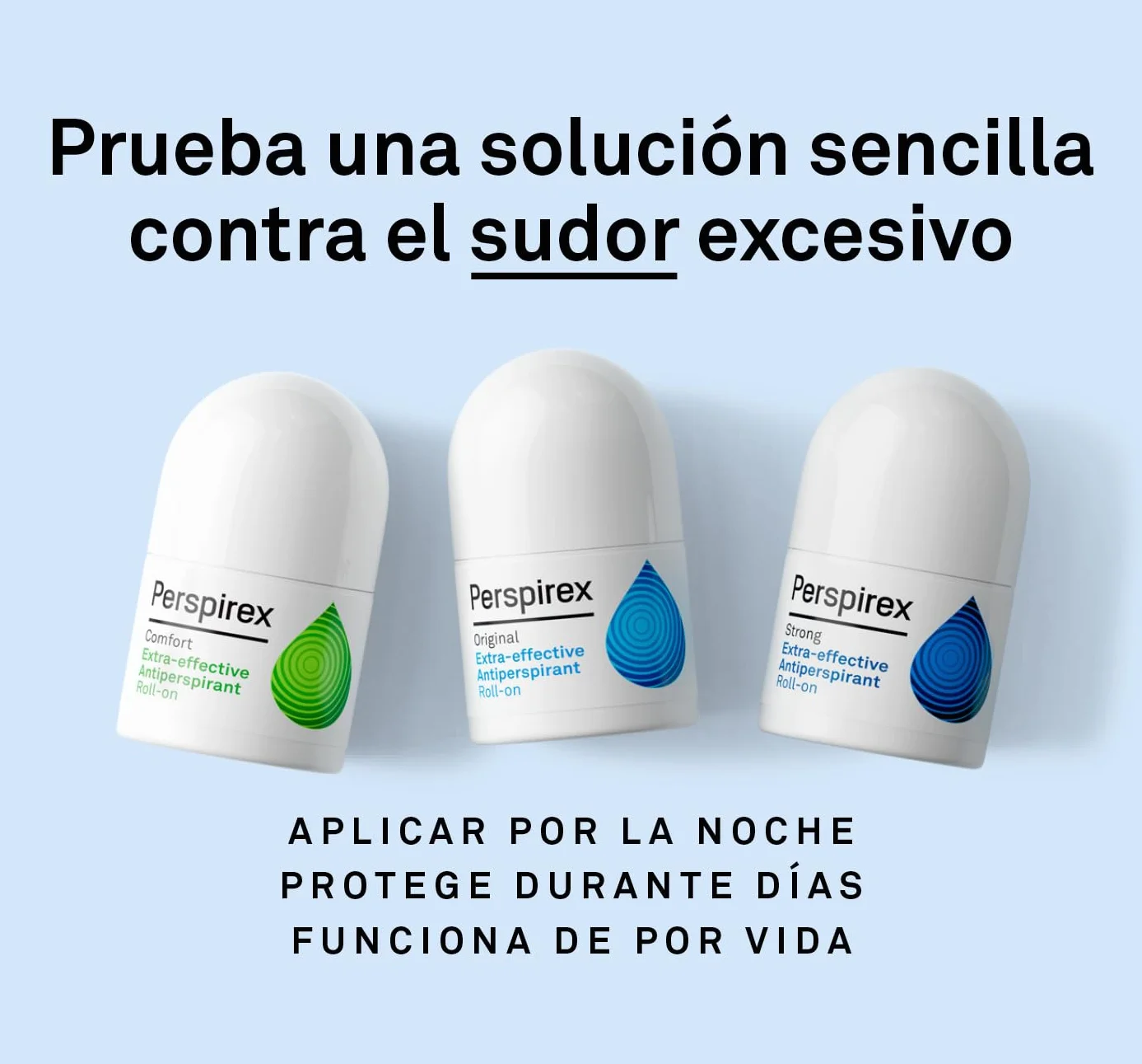 Perspirex Original Desodorante Antitranspirante Axilas Roll On 20 ml