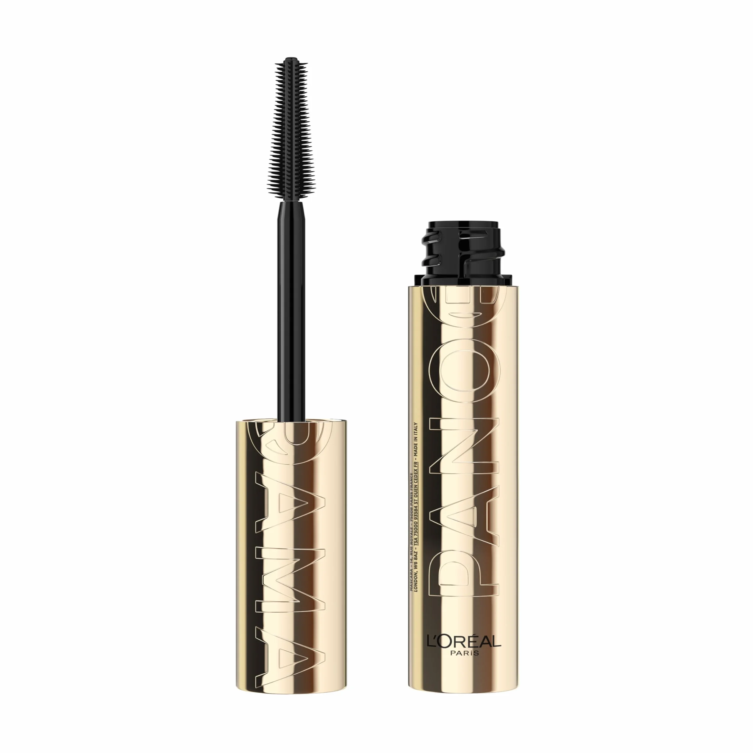 L'Oréal Paris Máscara de pestañas Panorama, Negro, Volumen Panorámico