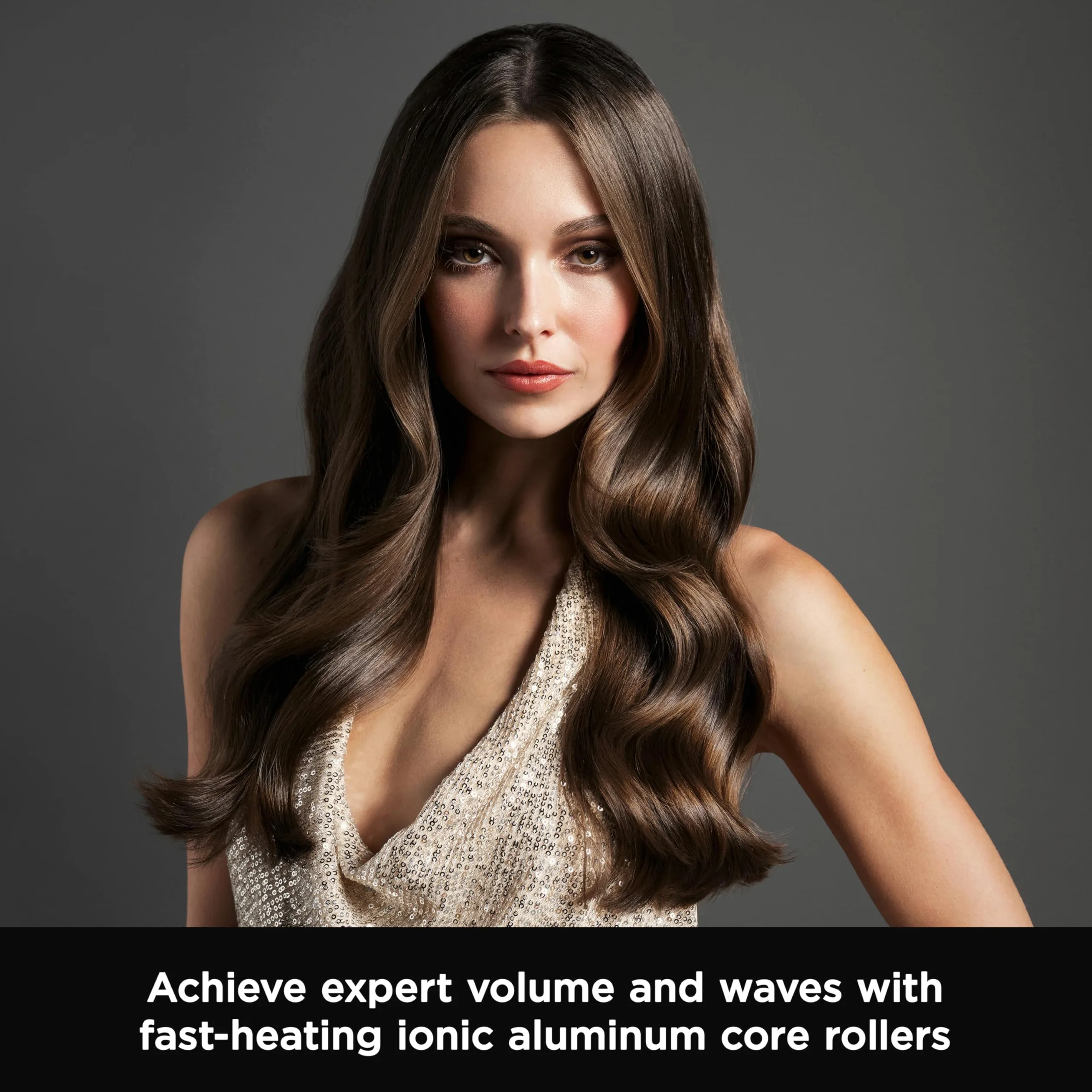 Fromm Thermalux - Rodillos de aluminio para el cabello, rodillos profesionales de autoagarre con núcleo de aluminio y tecnología iónica para volumen, ondas y flequillo de cortina, ideales para todo