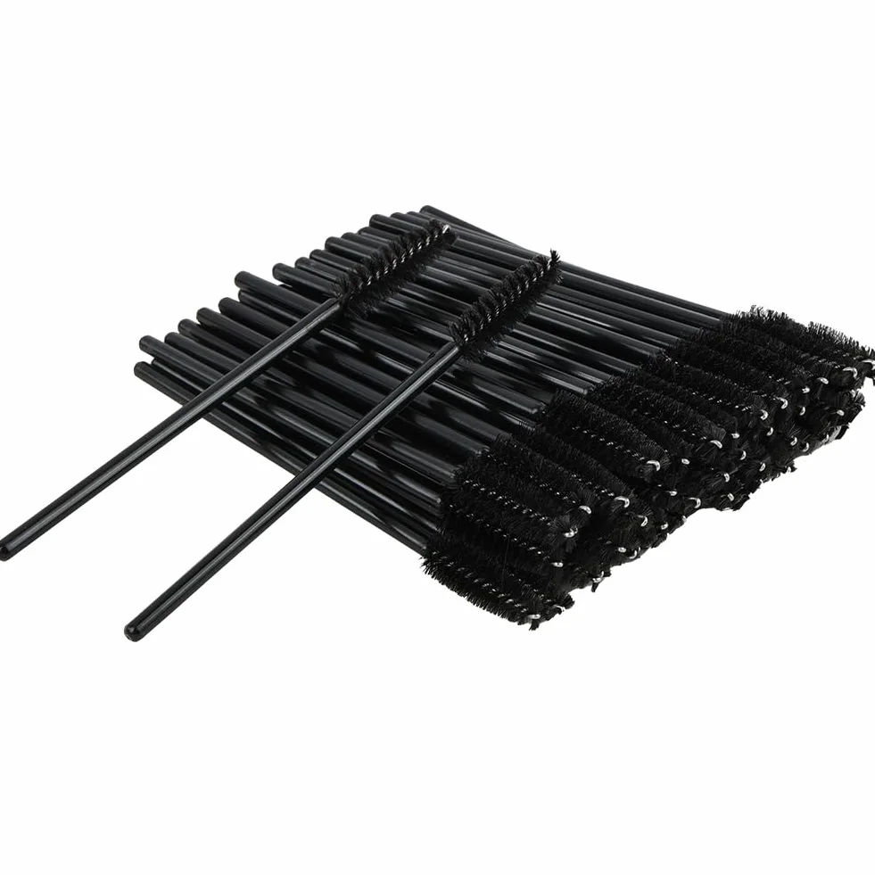 Desechables Cepillos de Pestañas 50 PCS para Extensiones, Máscaras y Maquillaje
