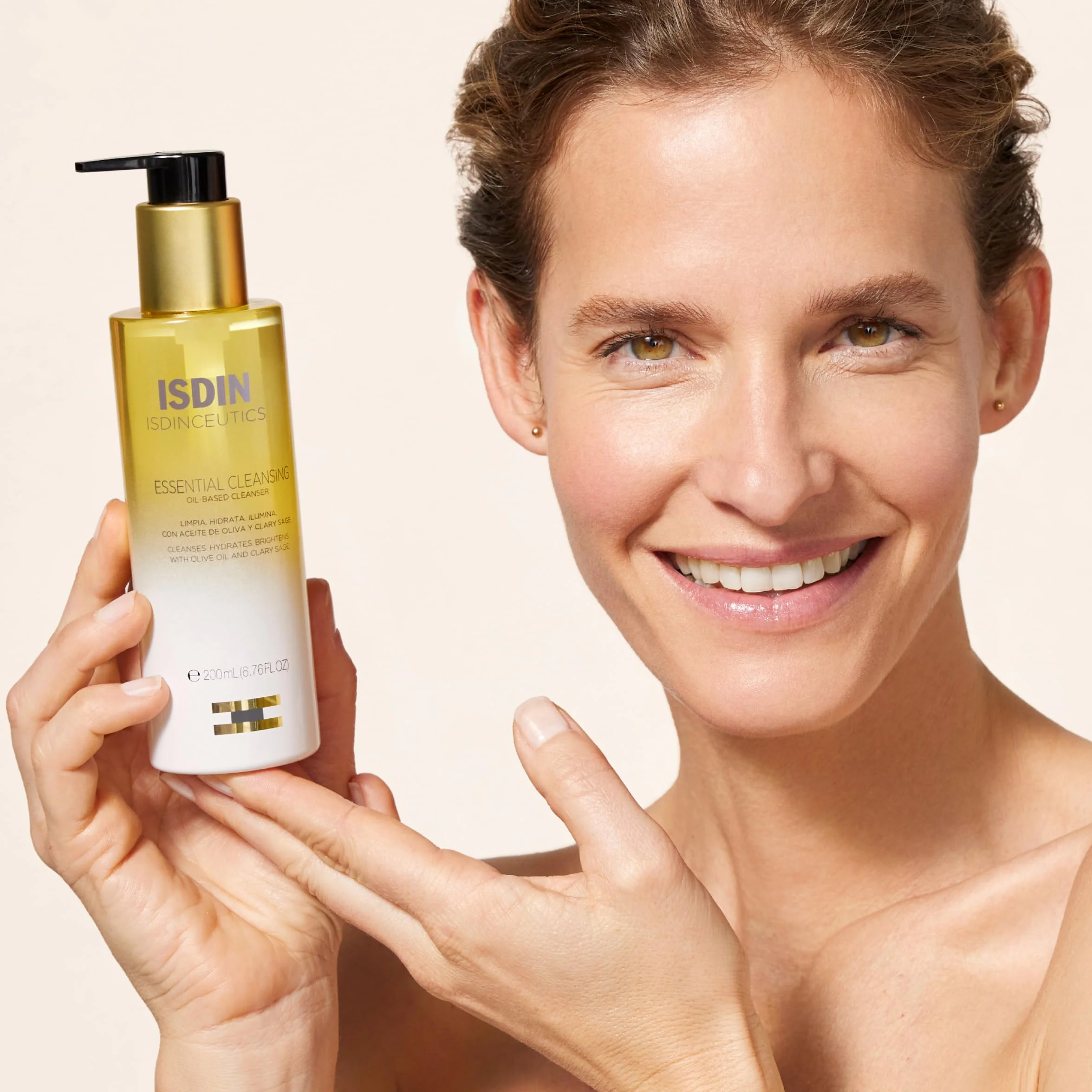 ISDIN Isdinceutics Essential Cleansing Aceite Limpiador Facial Oil-To-Milk 200 ml
