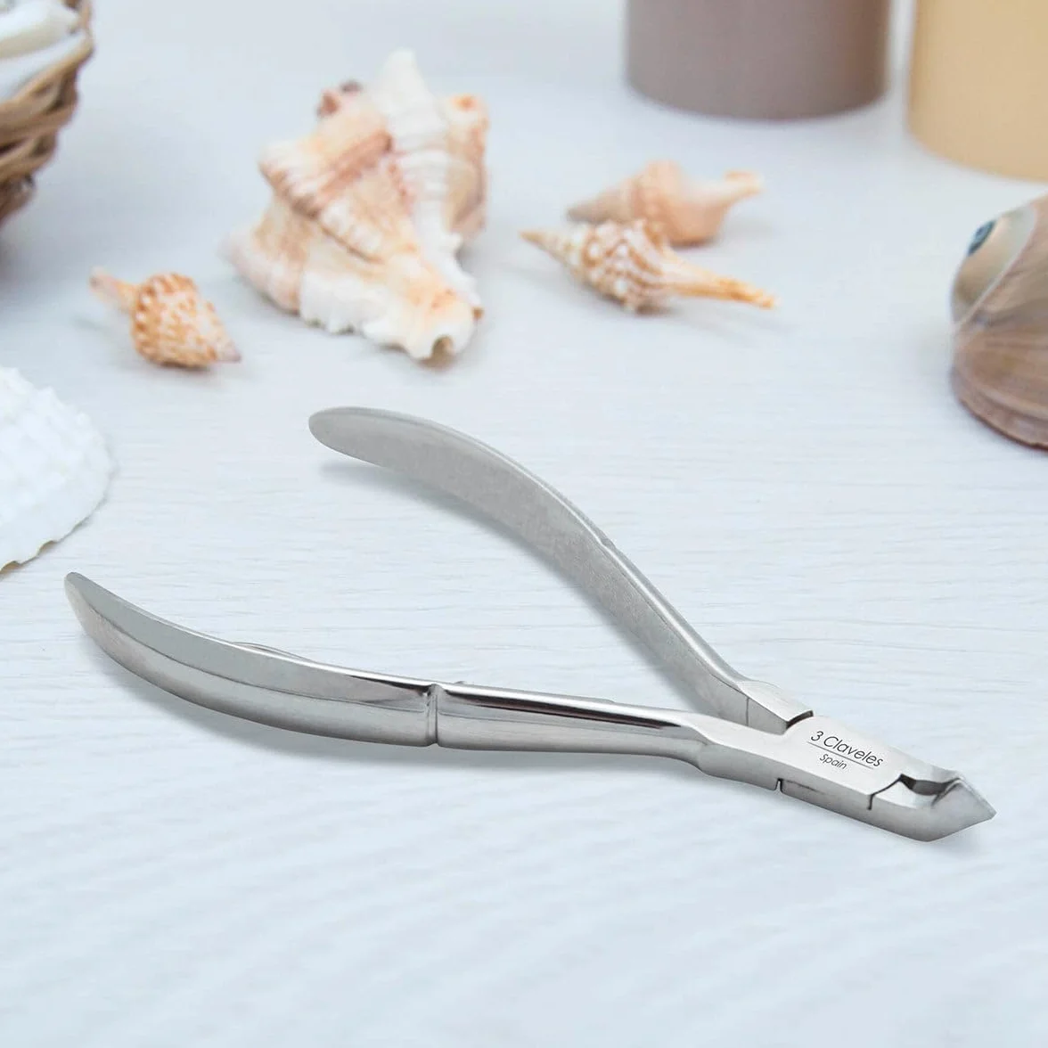 Alicate Cutícula 10 cm Boca Corte 7 mm 3 Claveles