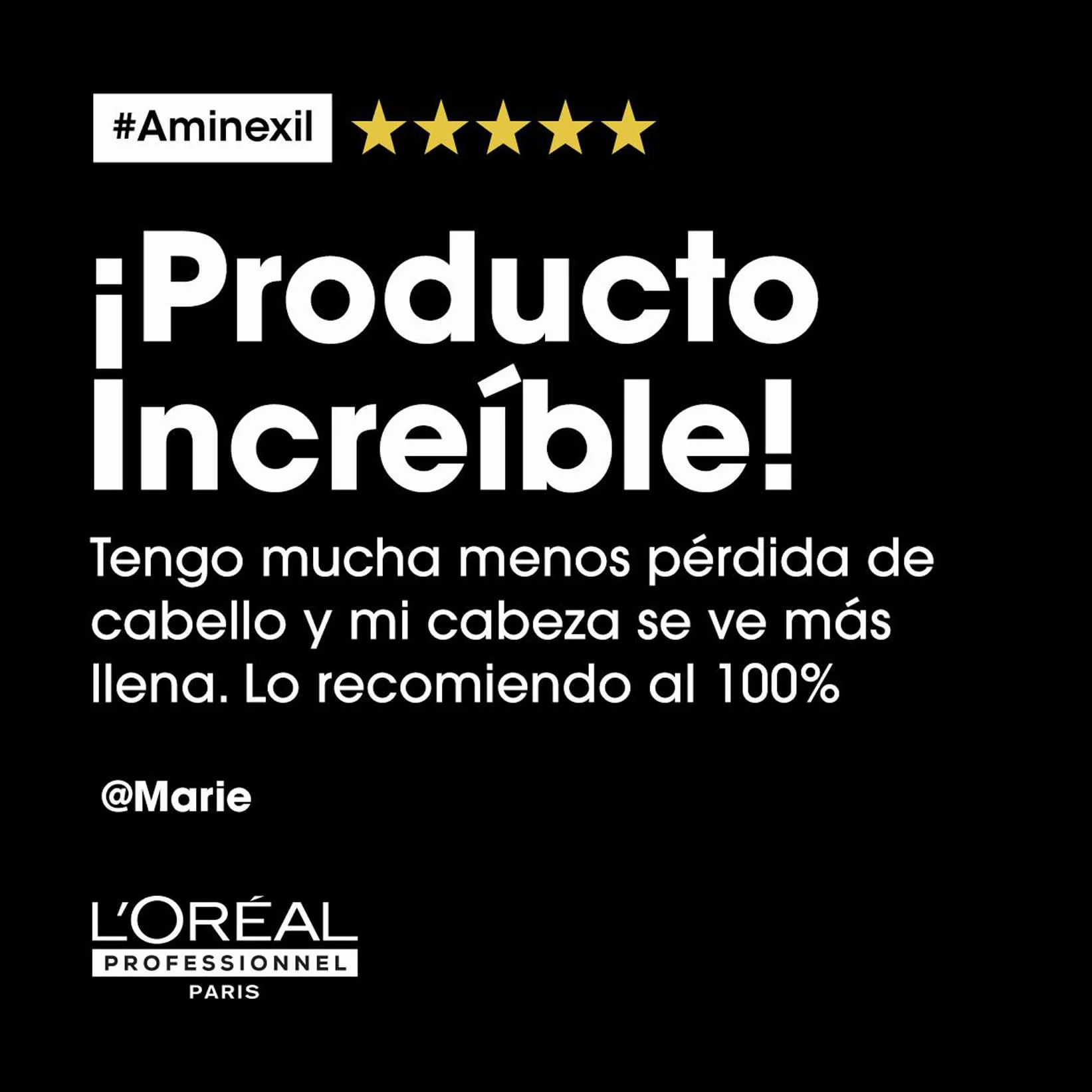 L'Oréal Professionnel, Tratamiento Anticaída para un Aspecto Más Denso y con Más Cuerpo, Aminexil Advanced, 10x6ml