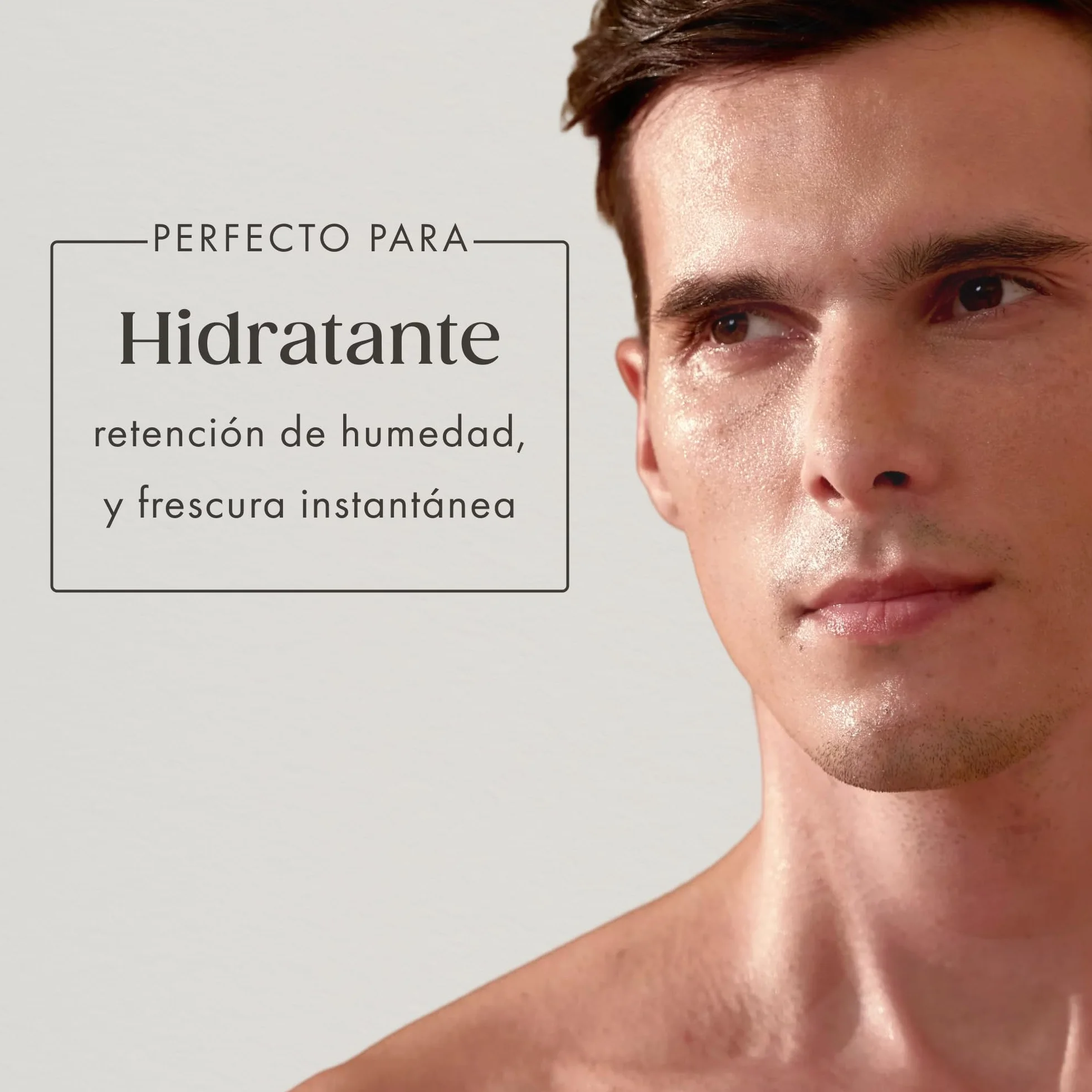 Satin Naturel After Shave 3:1 con Aloe Vera Gel 200ml Crema Hidratante Facial Serum Ácido Hialurónico Regalo Hombre