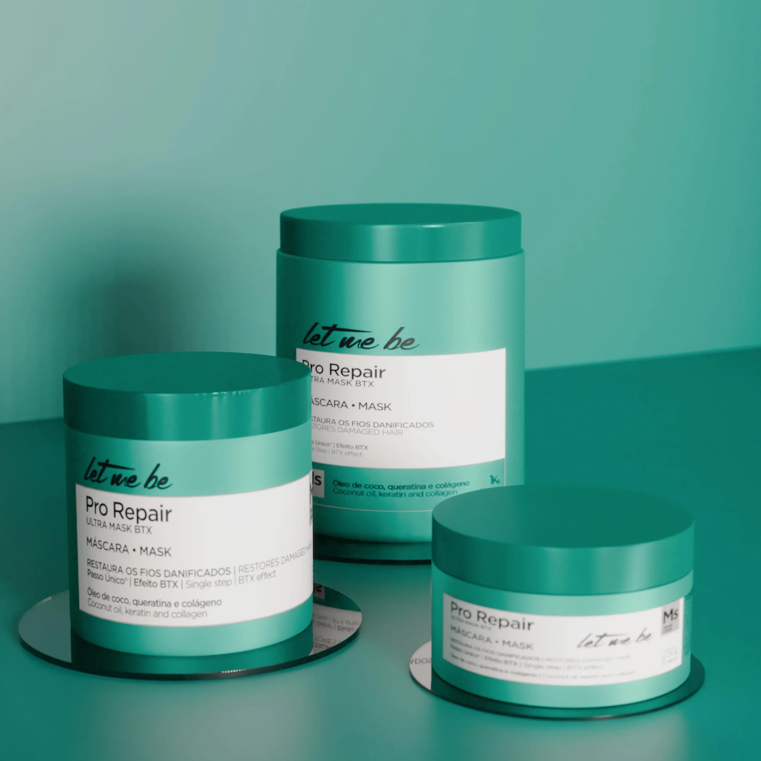 BTX Pro Repair Btox Capilar Profesional Orgánico de Un Solo Paso Tratamiento Reductor de Volumen y Anti-Frizz Sin Formol 500g