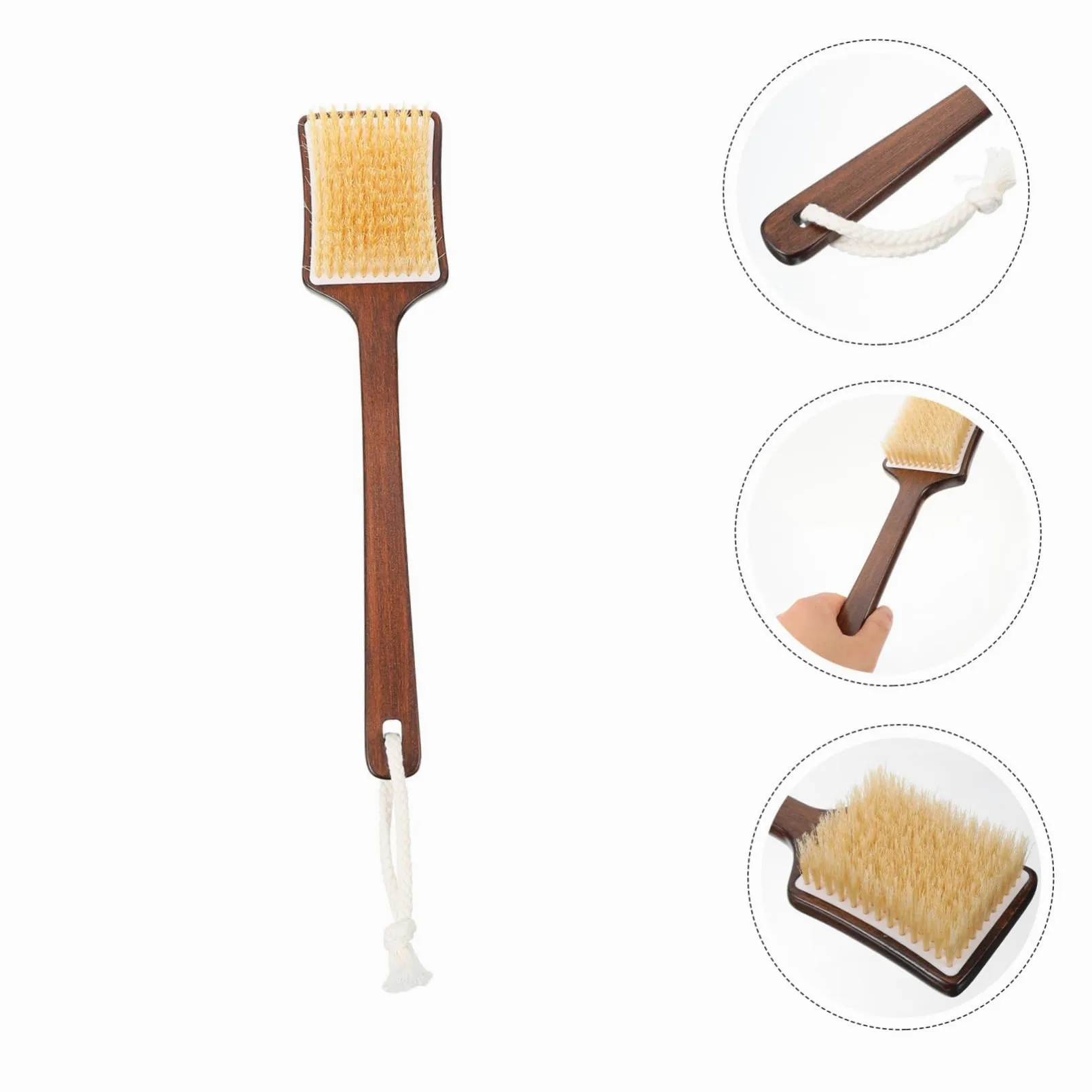 Didiseaon 3 Cepillos De Baño De Pelo De Cepillo De Espalda Para Ducha Para Mujeres Cepillo De Ducha Con Mango Largo Para Hombres Cepillo De Cepillo De Ducha Cepillo De