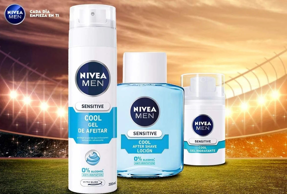 NIVEA MEN Sensitive Cool Loción After Shave 100 ml 0% Alcohol