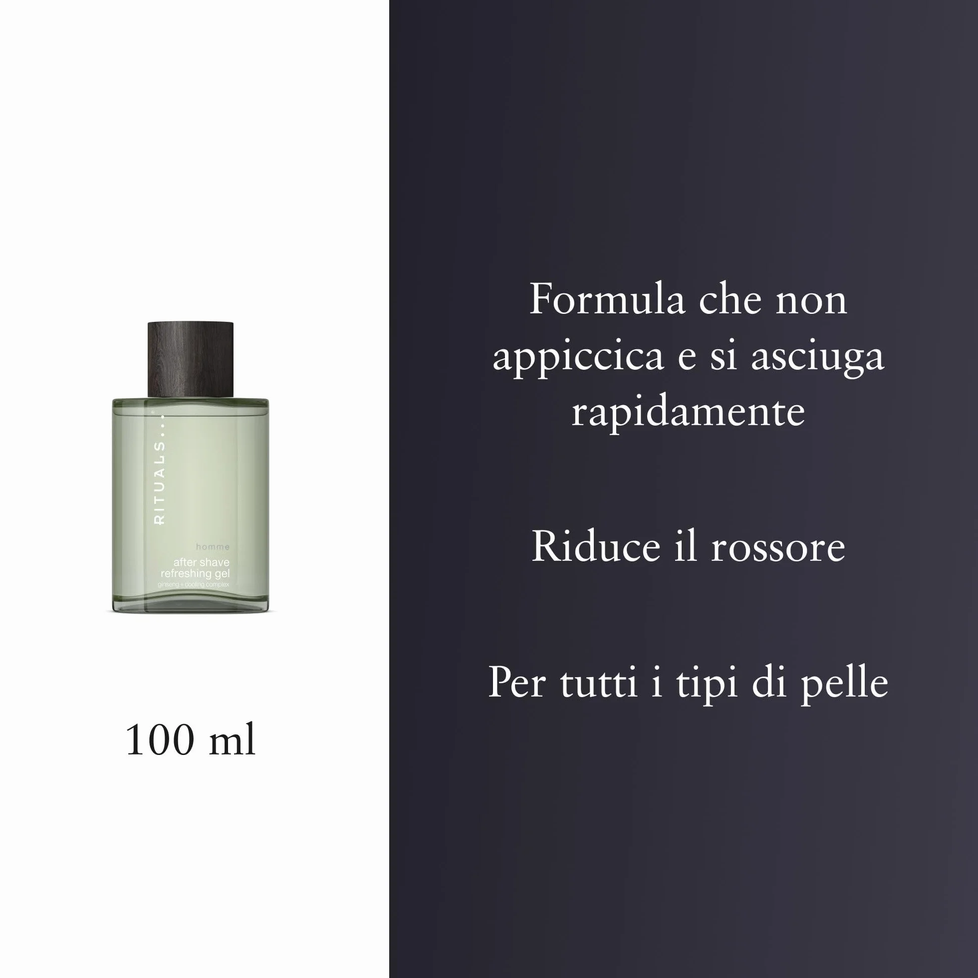 RITUALS After Shave Refreshing Gel Homme Collection Ginseng & Cooling Complex 100 ml