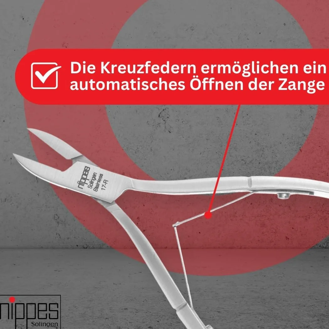 Nippes Solingen Alicates para esquinas (acero inoxidable, 13 cm)