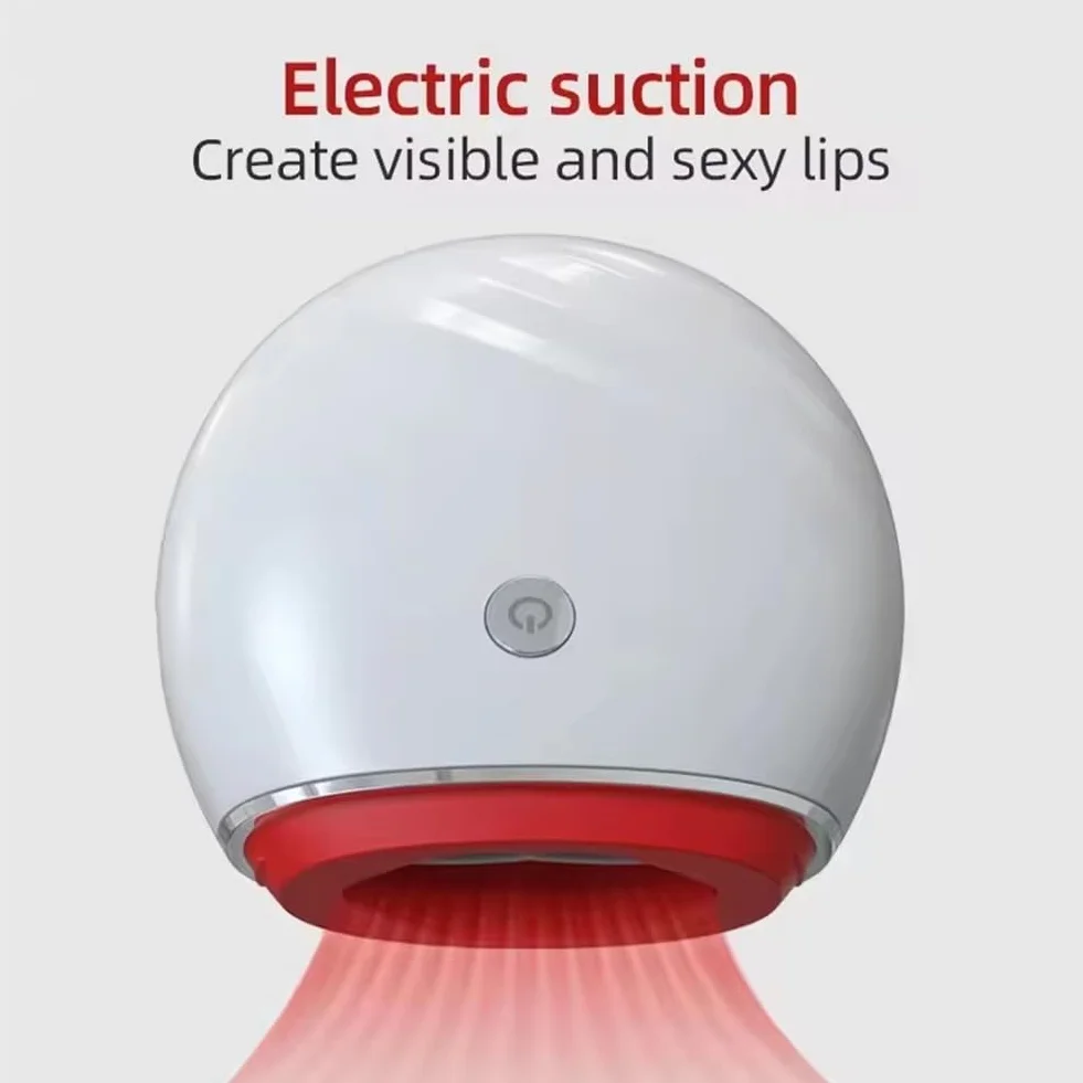 Profesional Dispositivo Eléctrico para Agrandar Labios con Succión, Portátil