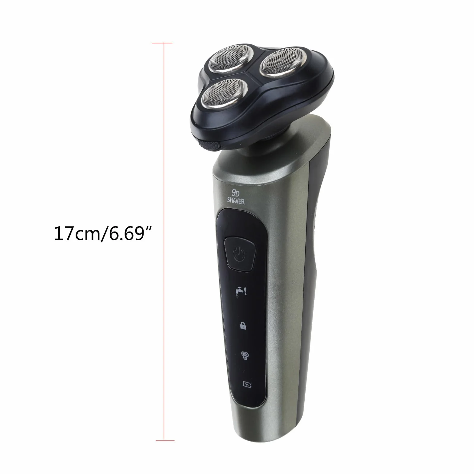 Afeitadora eléctrica para hombres 4 en 1, máquina de afeitar recargable seca y húmeda