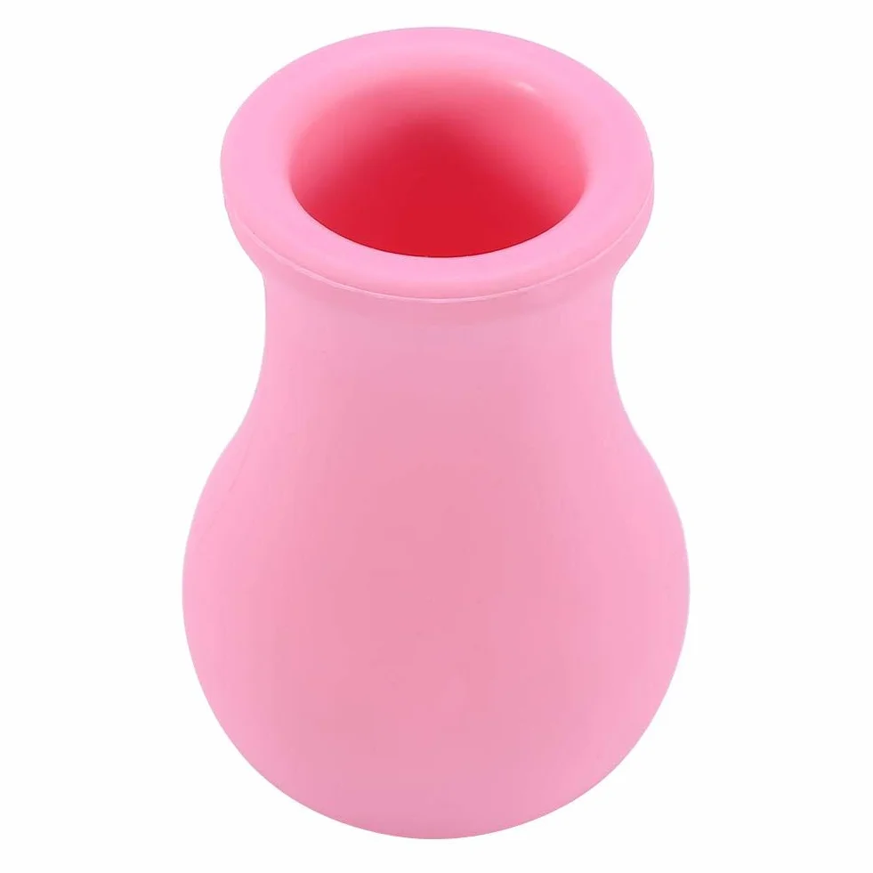 Enhancer de labios en forma de jarrón, dispositivo de aumento de labios de silicona para mujeres, herramienta de belleza