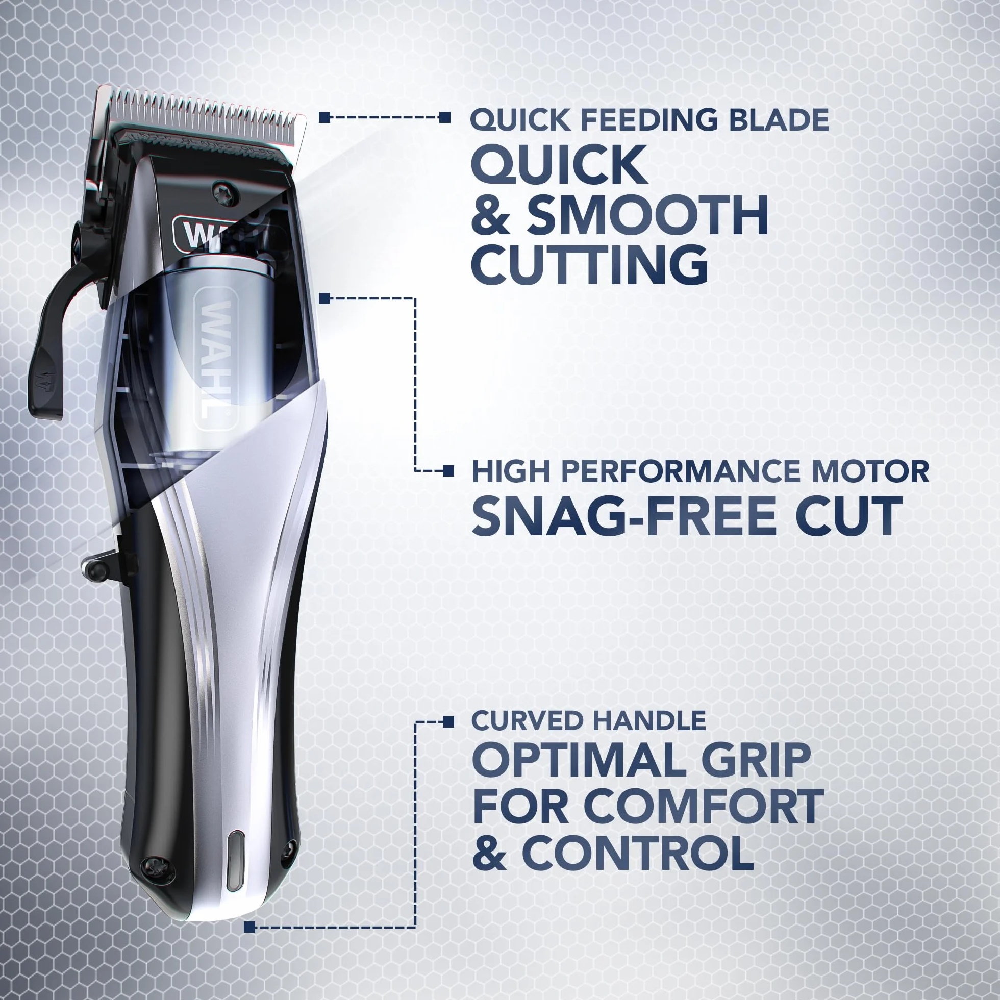 Wahl Rapid Clip cortapelos recargable litio inalámbrico profesional