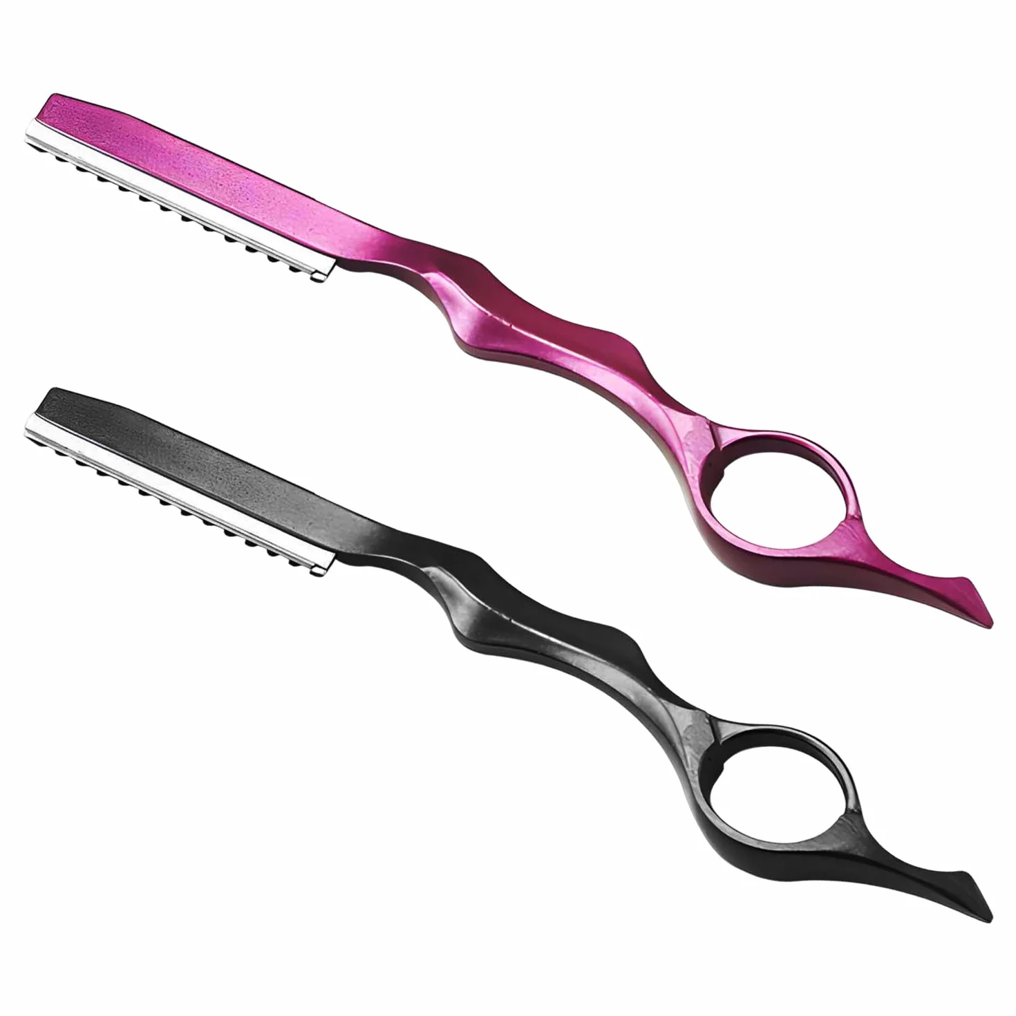 Cuchillo Para El Cabello, 2 Piezas, Peluquería Duradera, Herramientas De Corte