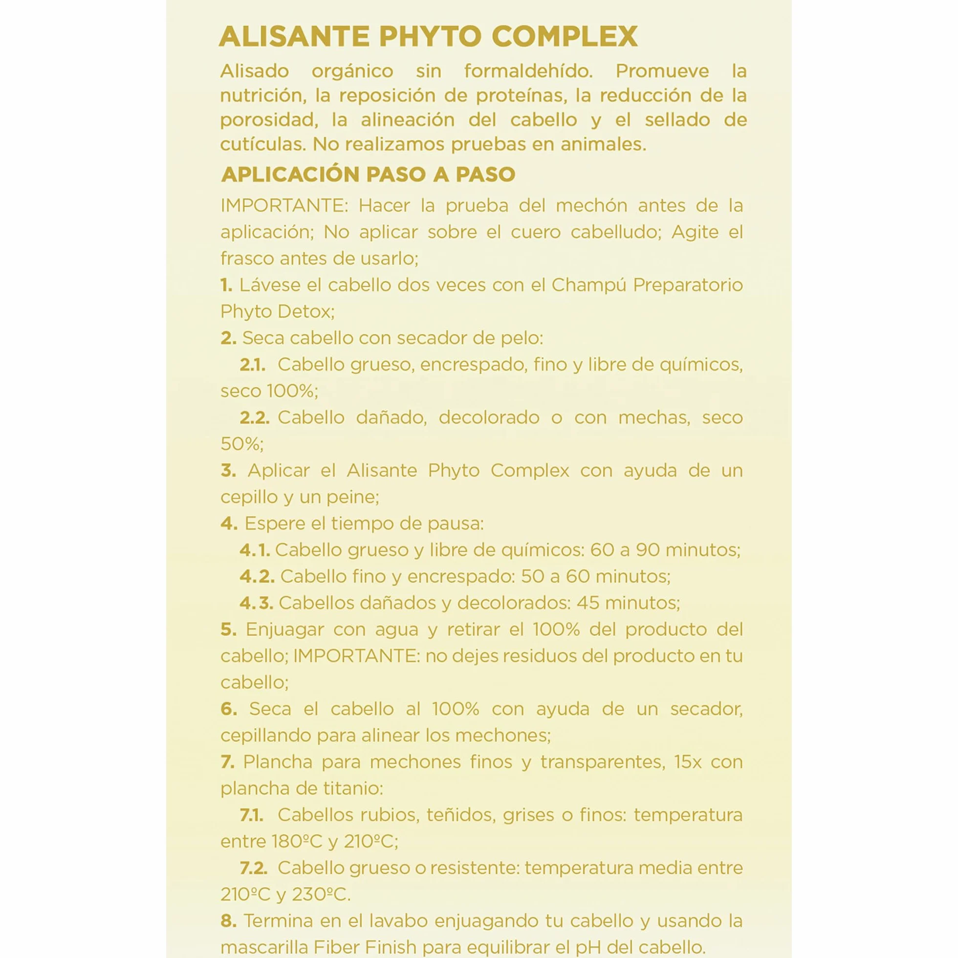 Let Me Be Alisado Brasileño Orgánico Profesional Phyto Complex Sin Formol Keratina Hidrolilzada Tratamiento Capilar Anti-Frizz 300ml