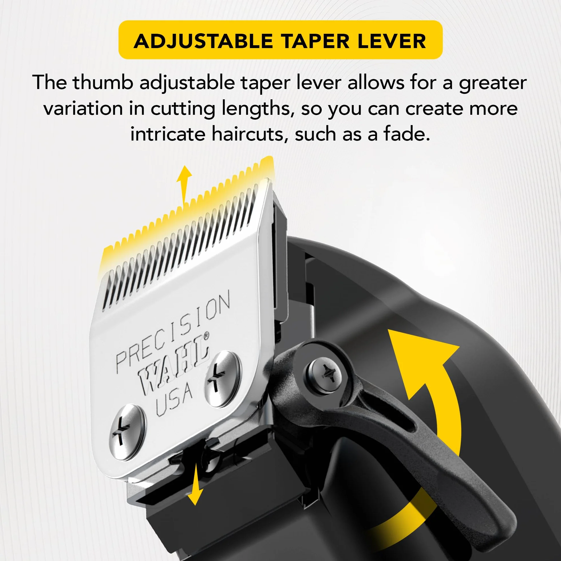 Wahl Cortapelos Elite Pro con Cuchillas Autoafilables de Precisión y Peines Secure Fit Premium