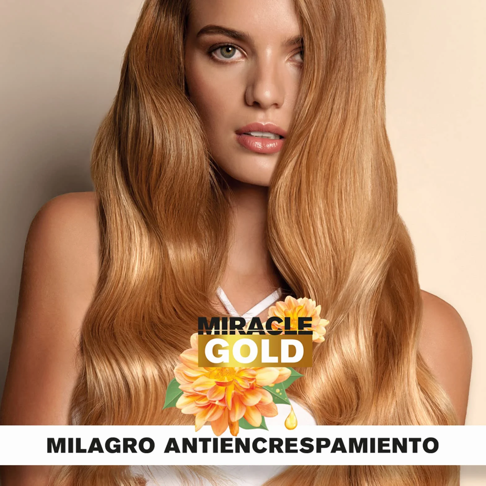 Tahe Miracle Gold Crema de peinado antiencrespamiento con Queratina, Argán y Manzanilla 100 ml