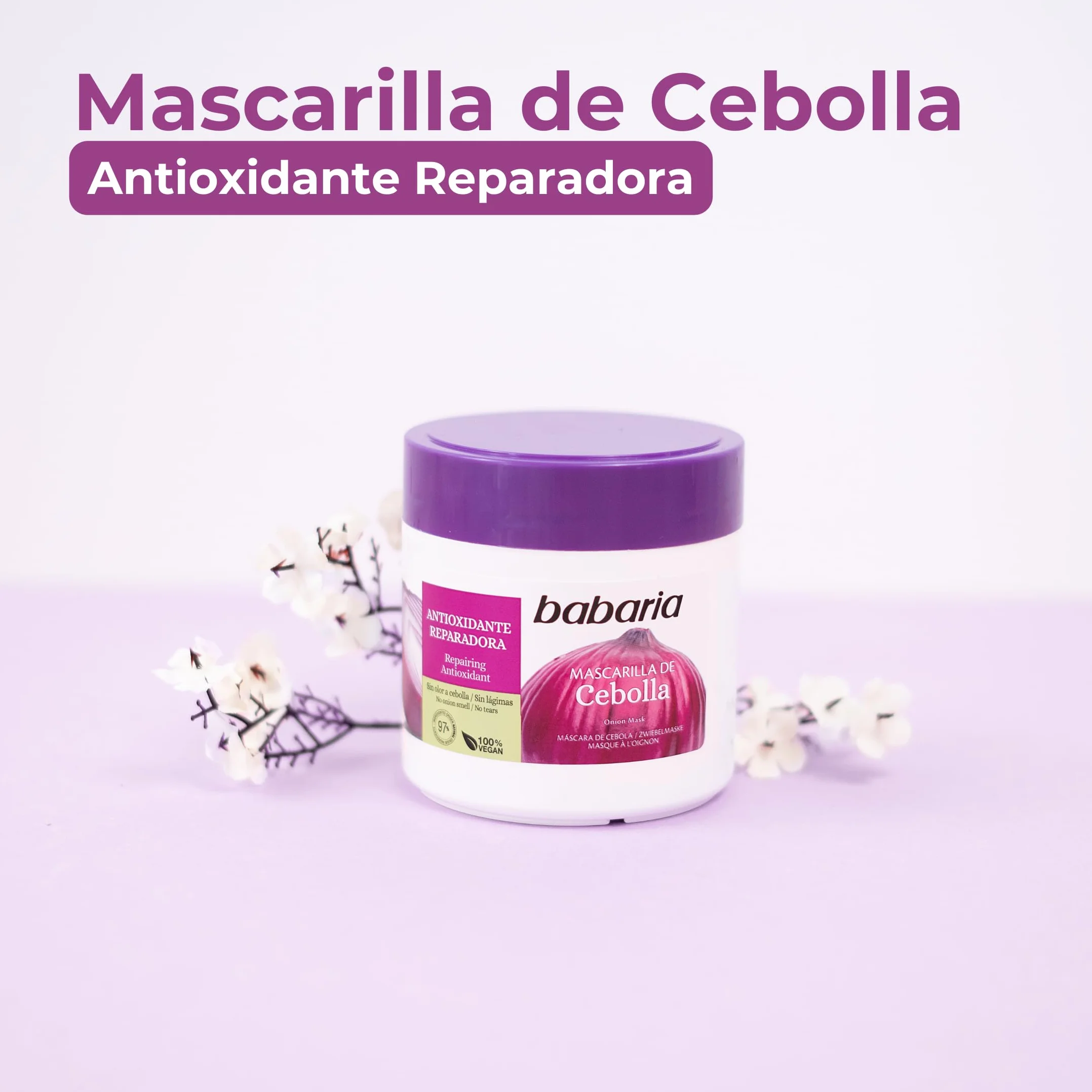 Babaria Mascarilla Capilar Anti Oxidante 400 ml