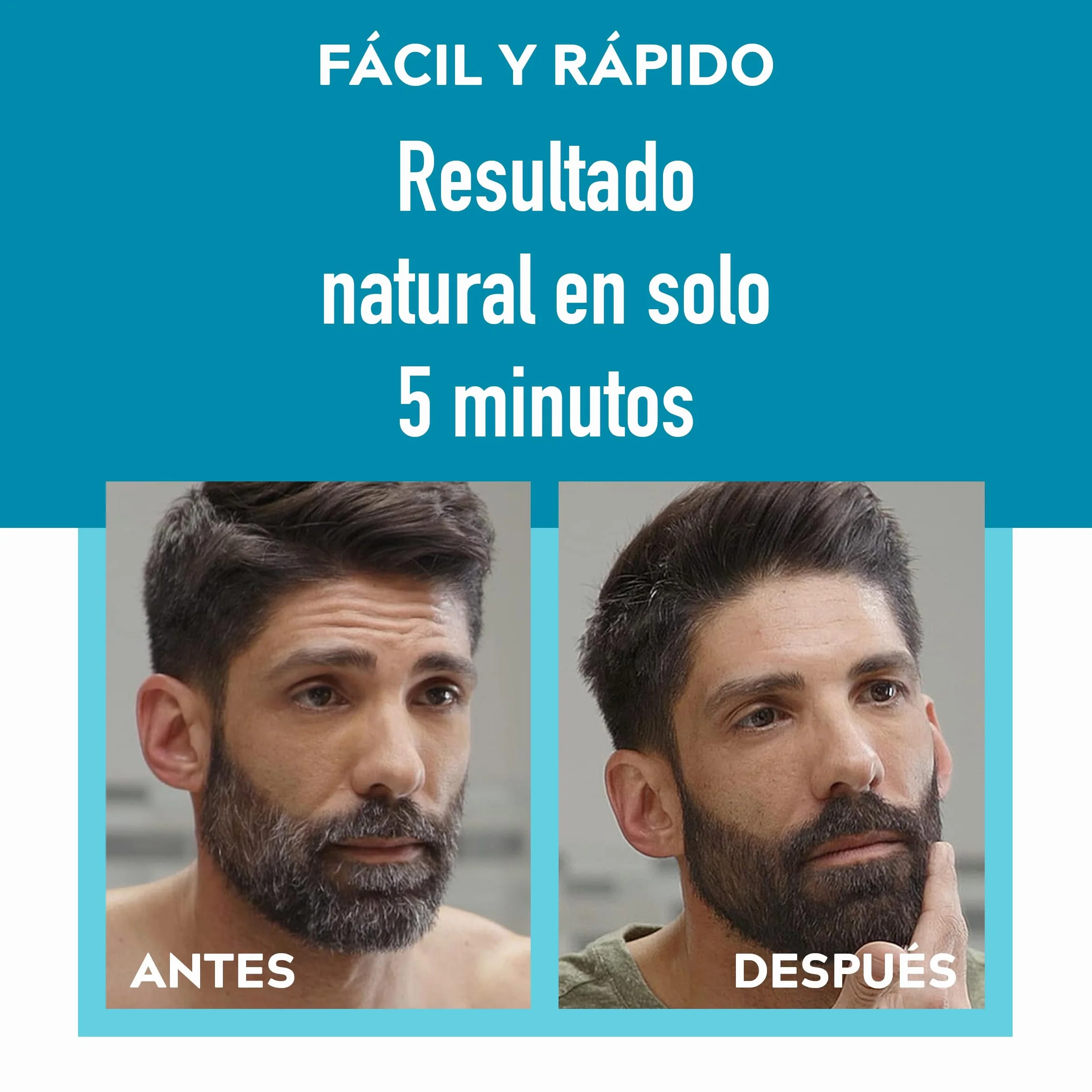 Just For Men Tinte Colorante En Gel Para Barba Y Bigote Moreno M45