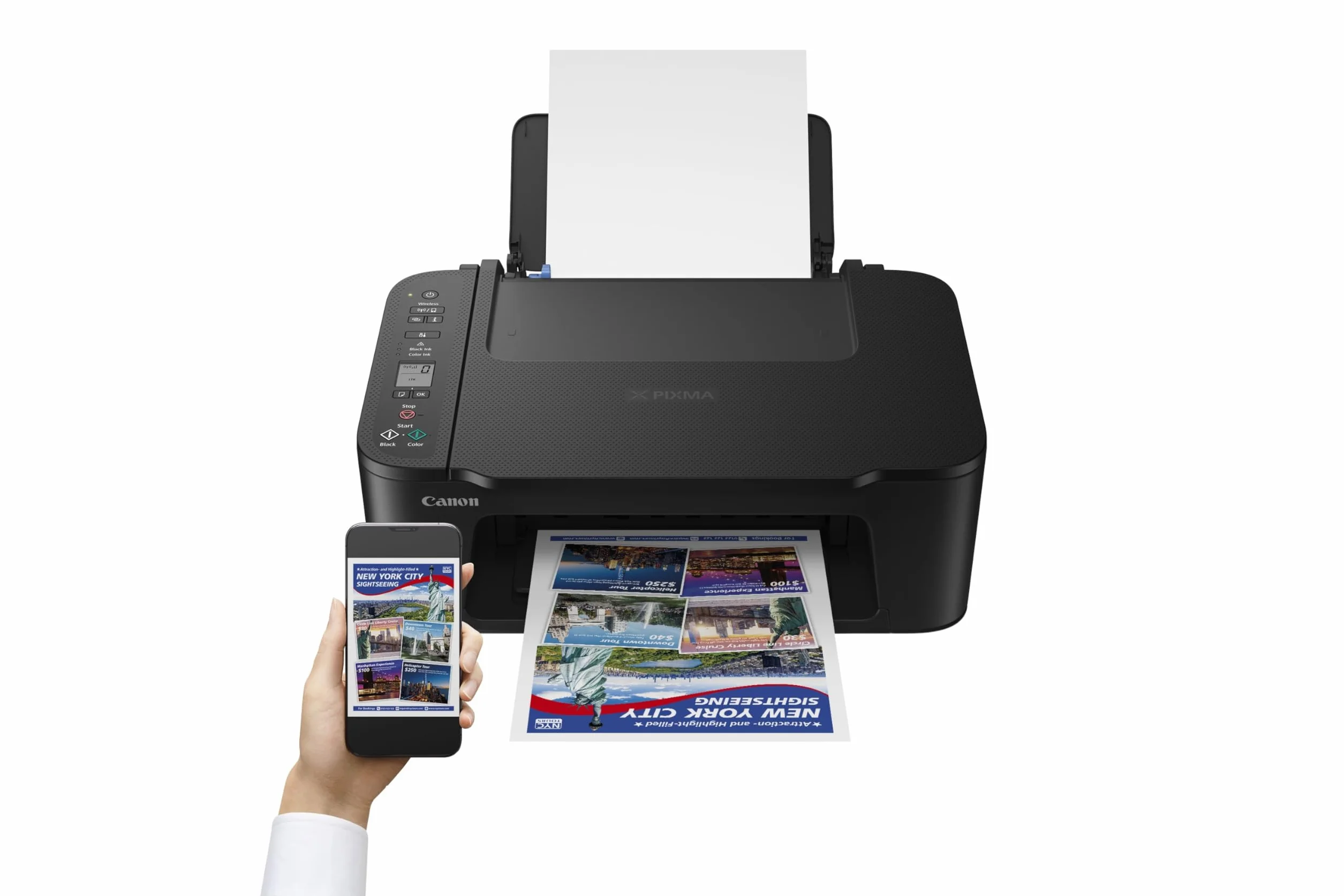 Canon PIXMA TS3750i Impresora Multifunción Inalámbrica con Escáner y Copiadora