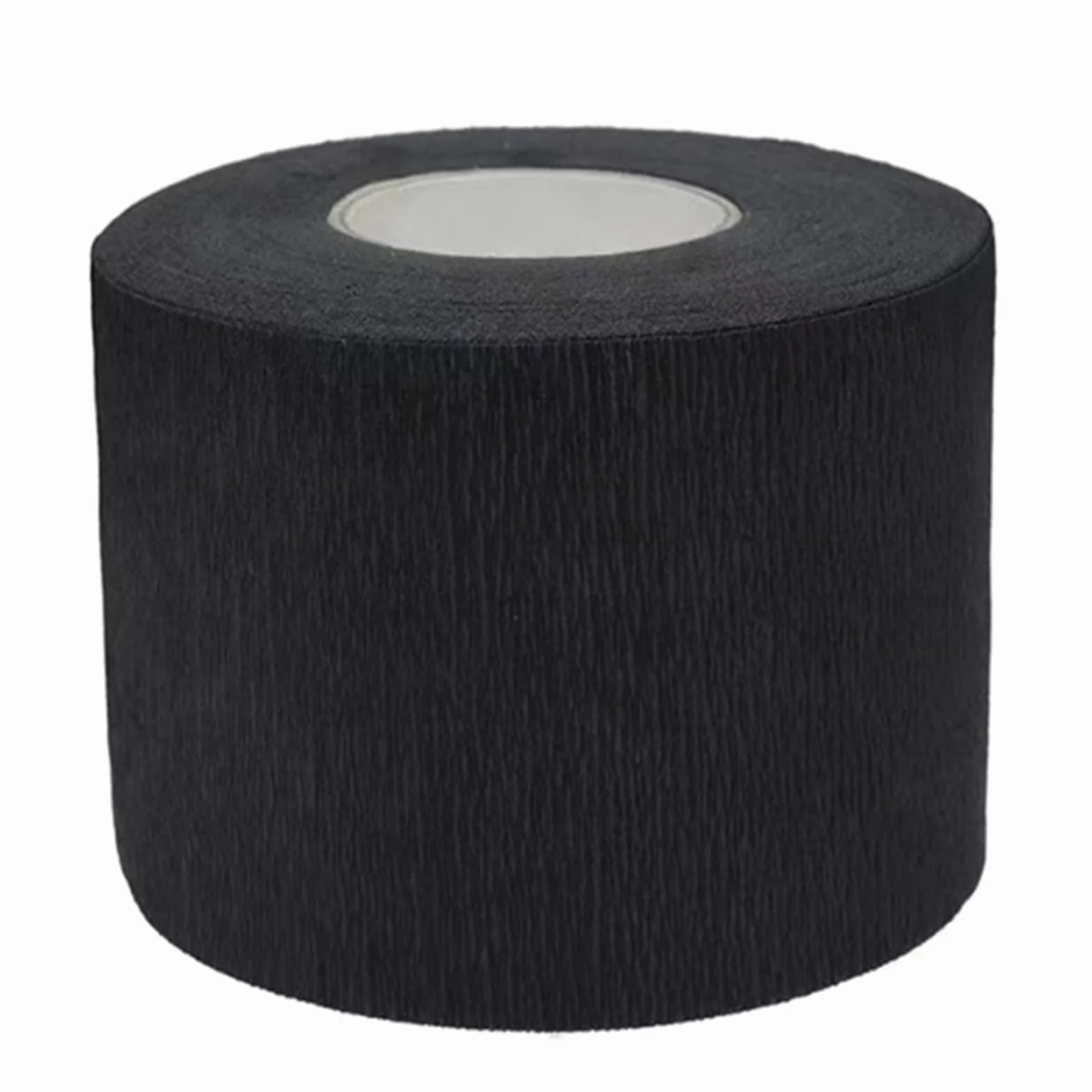 Feisate Collarín peluquería 3 rollos 300 hojas, cuello de papel peluquería Negro
