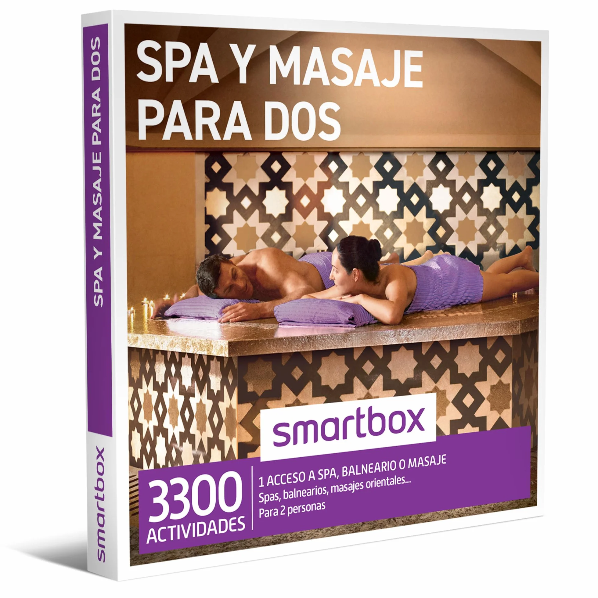 Smartbox Caja Regalo SPA y Masaje para Dos - 1 Actividad de Bienestar para Parejas