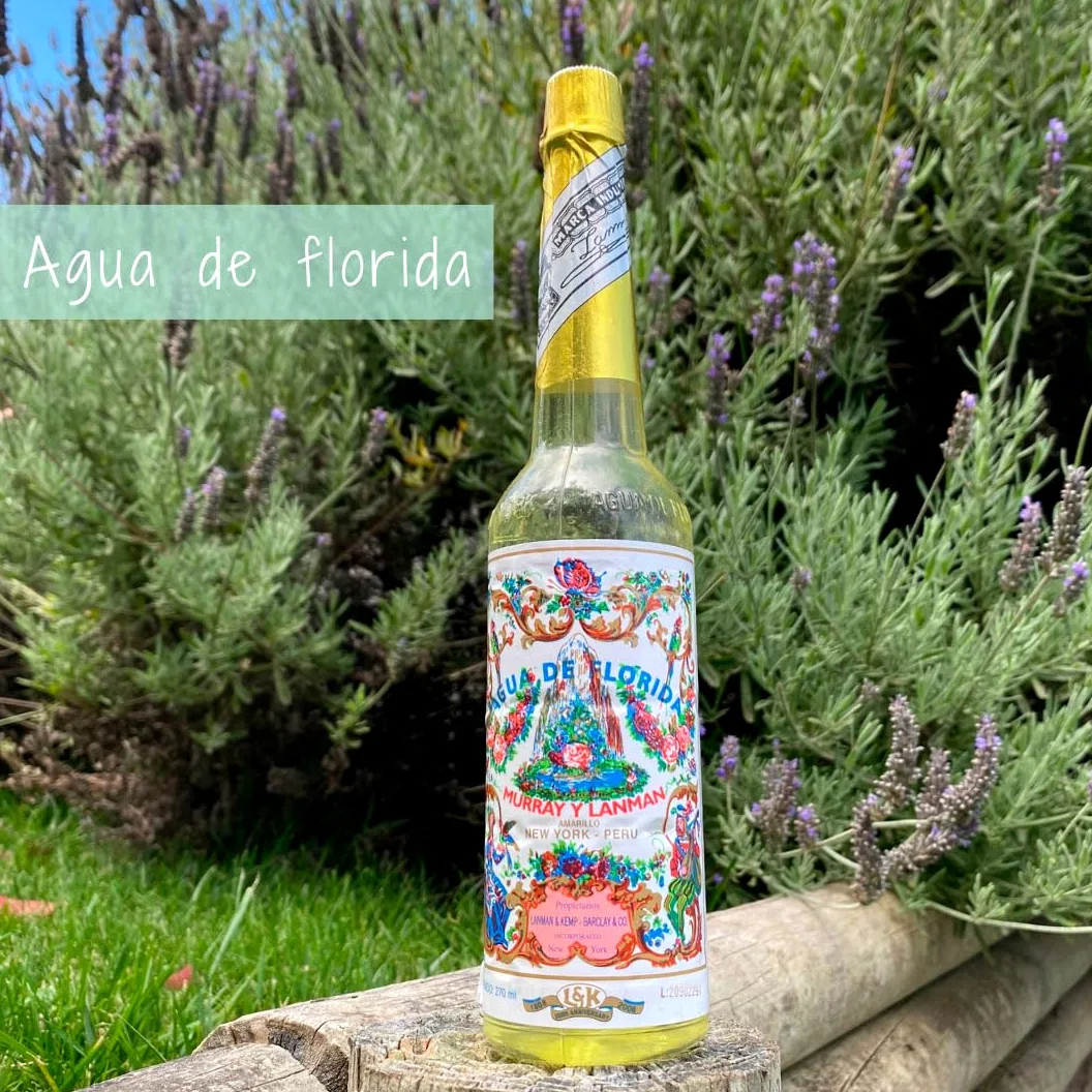 Caja 24 Botellas Agua Florida 270 ml 100% Colonia Original Perú Amarilla Murray & Lanman, Botella de plástico