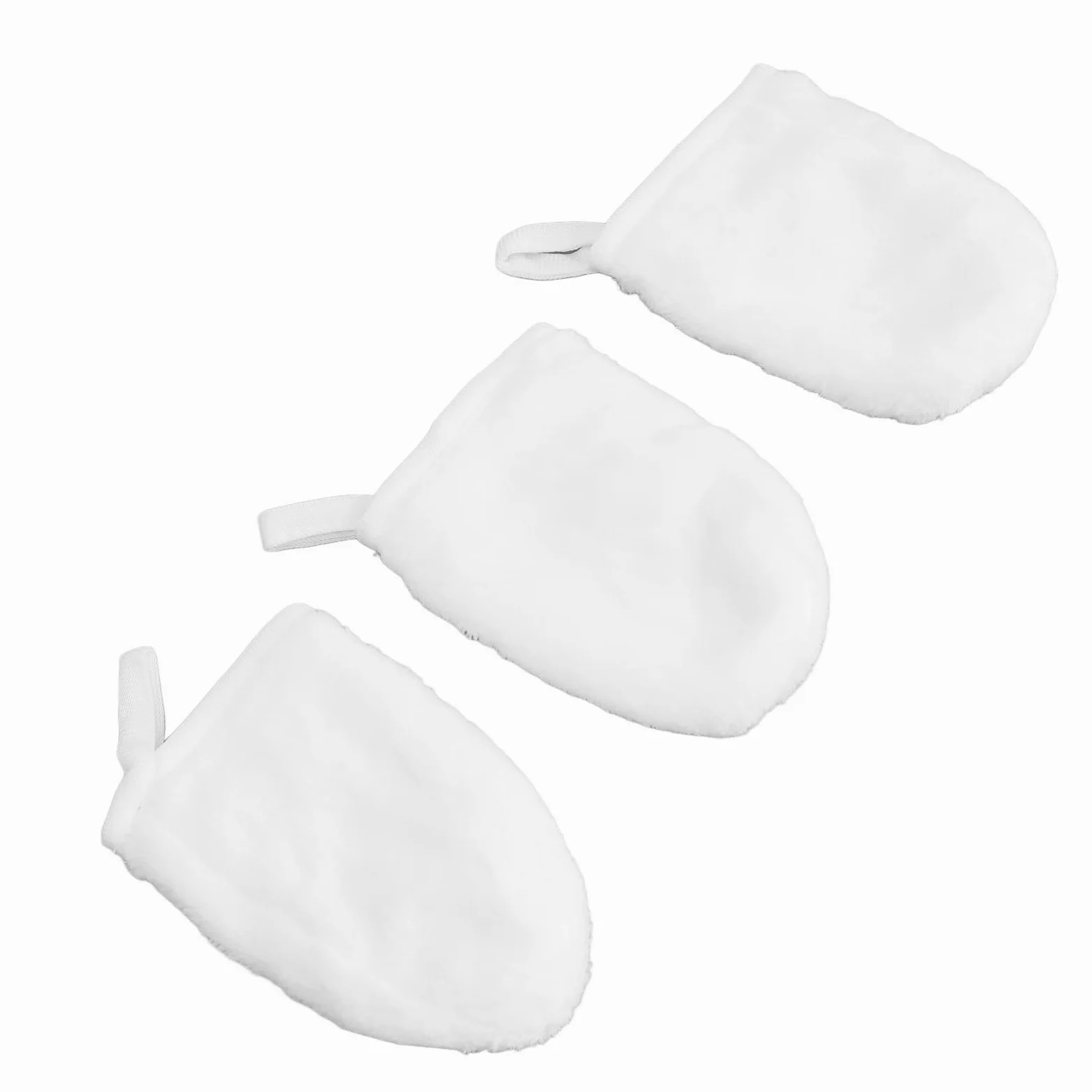 Generic Desmaquillantes de Franela Suave para Quitar el Maquillaje Fácilmente 3 Piezas para el Cuidado de la Piel Ecológico
