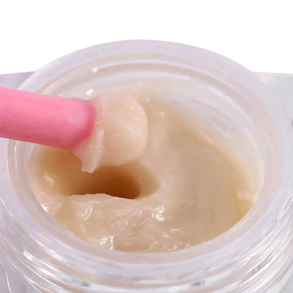 Crema Removedora de Pestañas 5g, Anti-irritación, Removedor de Gel Adhesivo para Extensiones