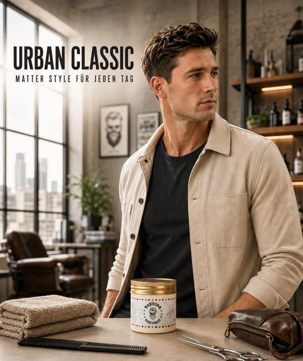 Bandido Matte Finish Pomade Original 125 ml Cera para el Pelo Efecto Mate