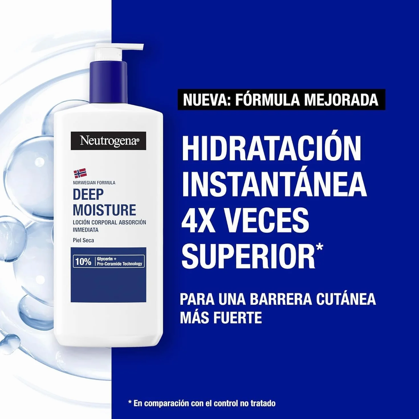 Neutrogena Fórmula Noruega Loción Corporal Hidratación Profunda 2 x 750 ml