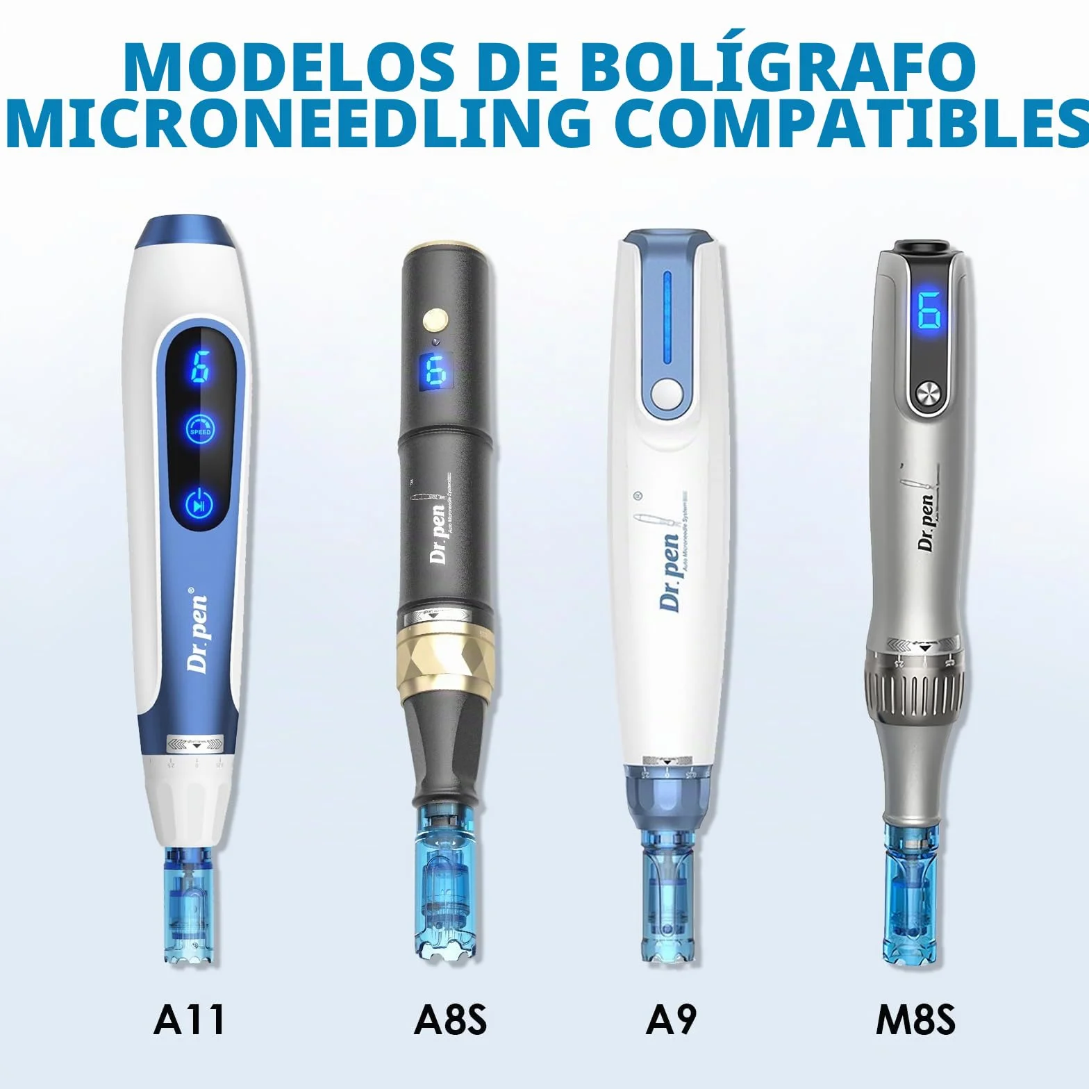 Dr. Pen 36 Pin Agujas de Repuesto 15Pcs para Microneedling A11 A9 M8S A8S