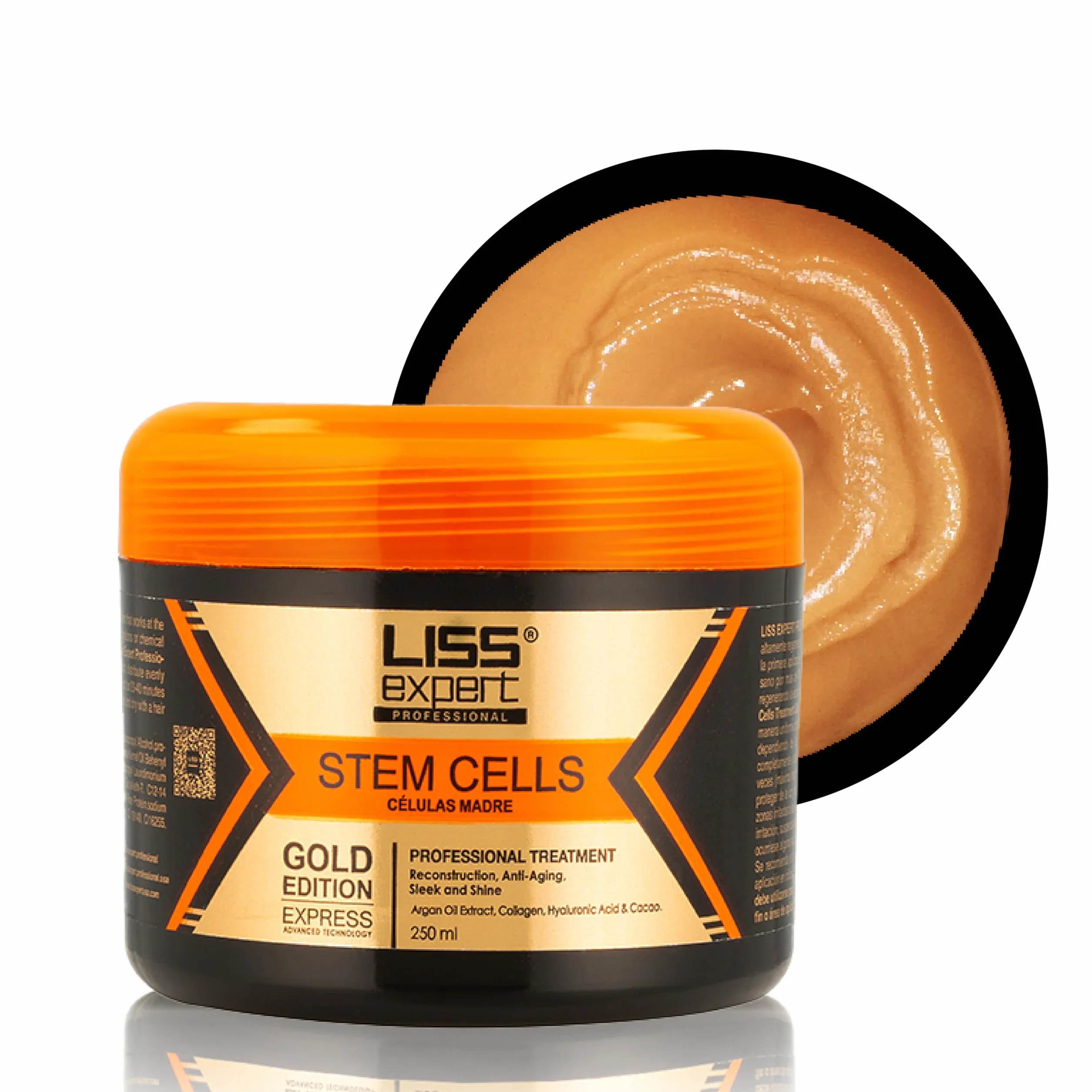 Liss Expert Professional Alisado Células Madre Edición Cacao 250 ml Liso Perfecto Hidratación Profunda Reconstrucción Capilar Control del Frizz