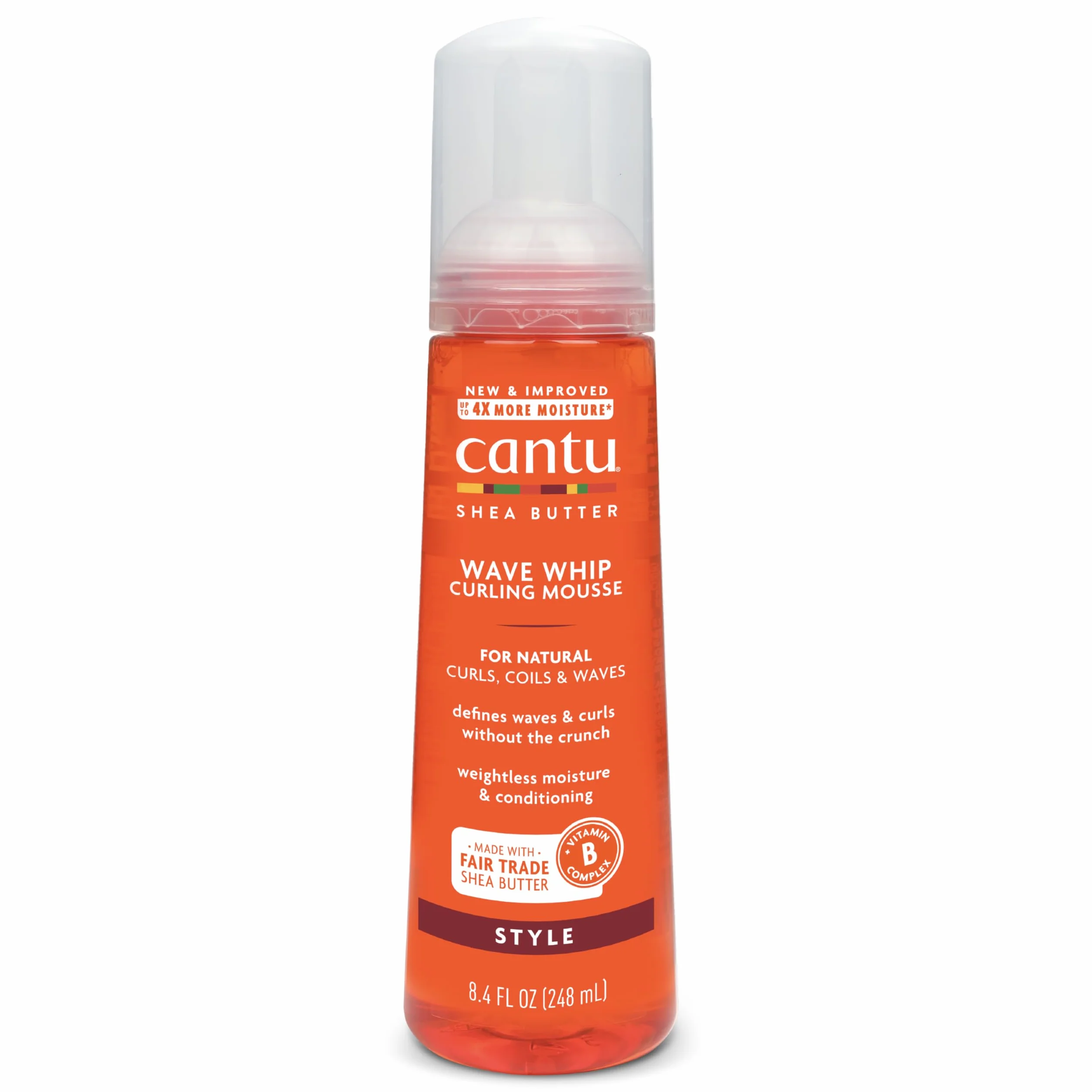 Cantu Shea Butter Wave Whip Curling Mousse 238g